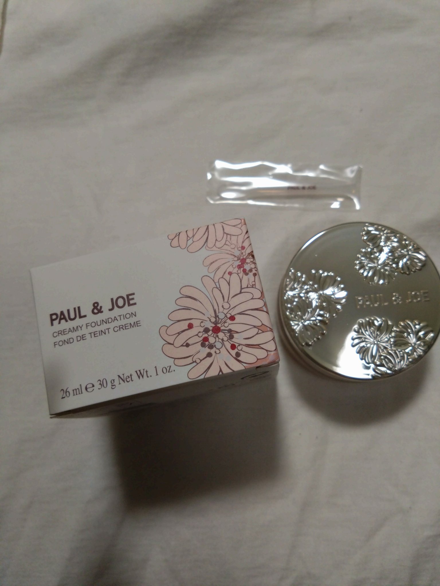 サブライム クリーム ファンデーション/PAUL & JOE BEAUTE/クリーム・エマルジョンファンデーションを使ったクチコミ（1枚目）