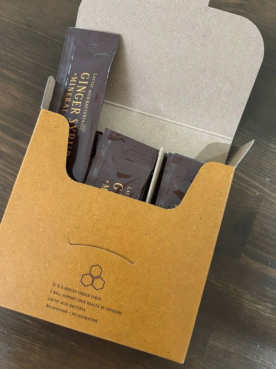 生姜シロップ 乳酸ジンジャー 10ｍL×15包/乳酸ジンジャー/乳酸菌飲料を使ったクチコミ（1枚目）