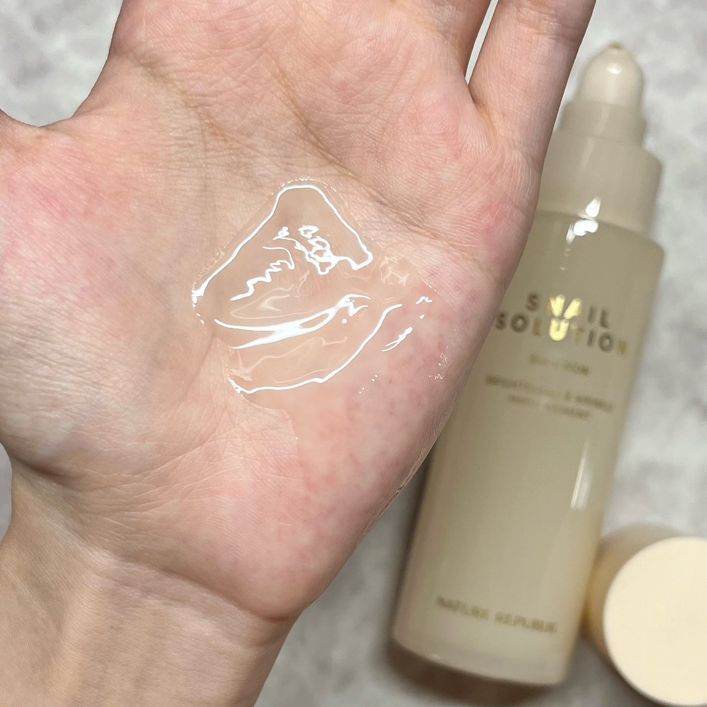 スネイル ソリューション エマルジョン/ネイチャーリパブリック/その他スキンケアを使ったクチコミ(3枚目)