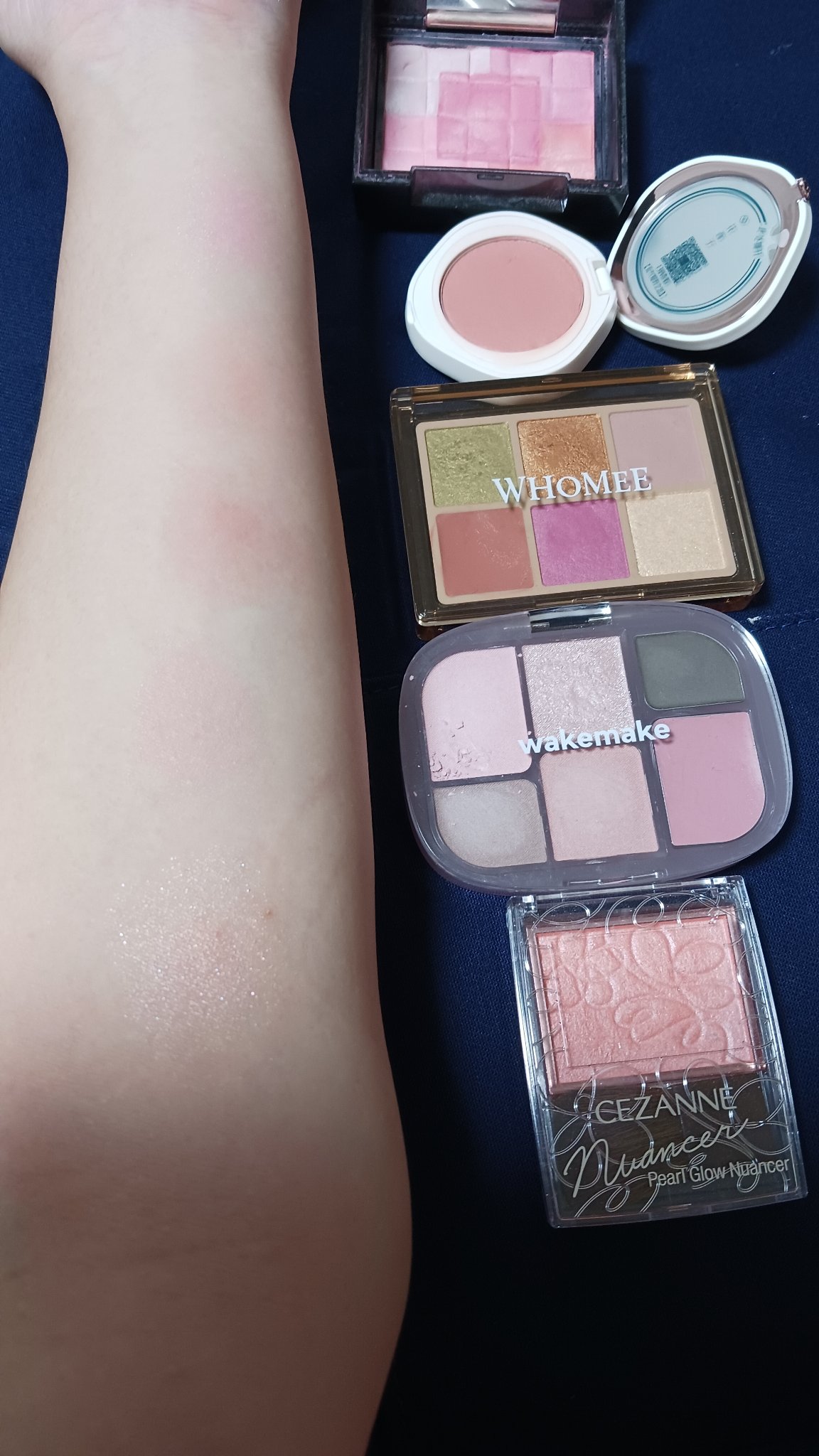 パールグロウチーク/CEZANNE/パウダーチークを使ったクチコミ（3枚目）