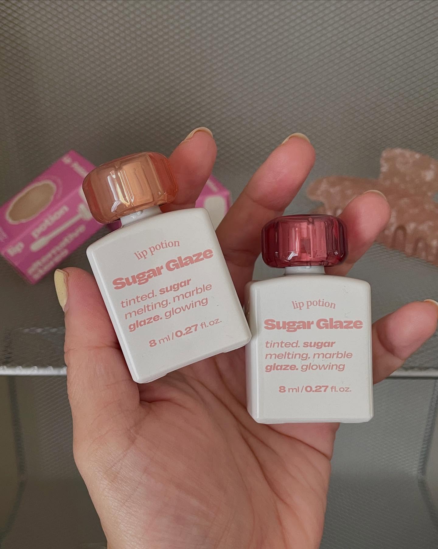 リップポーション シュガーグレーズティント 01 ヌーディーボール/alternativestereo/リップティントを使ったクチコミ（1枚目）