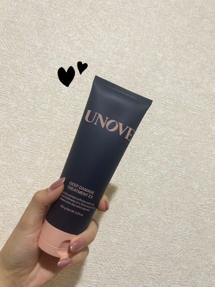 ディープダメージトリートメントEX/UNOVE/洗い流すヘアトリートメントを使ったクチコミ(1枚目)
