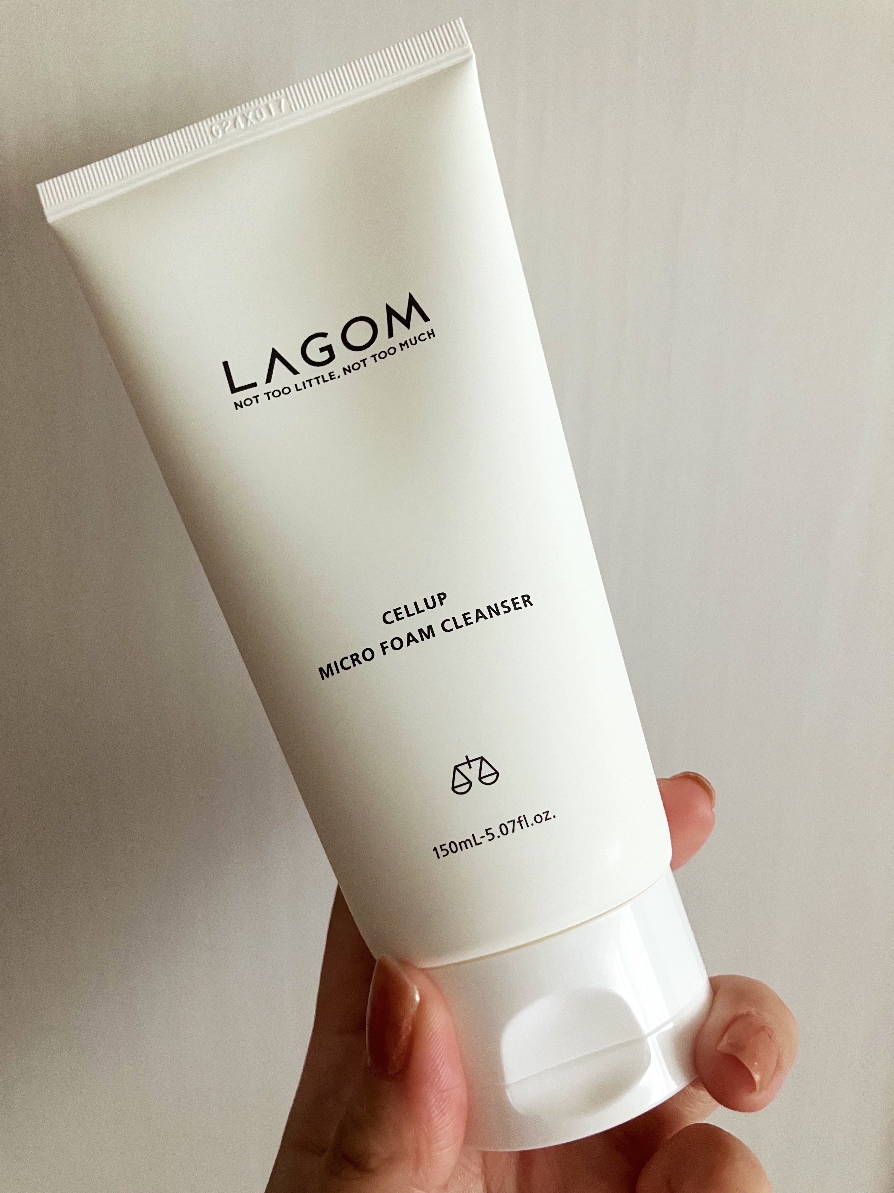 マイクロフォーム クレンザー(夜用洗顔)/LAGOM /クレンジングクリームを使ったクチコミ（1枚目）