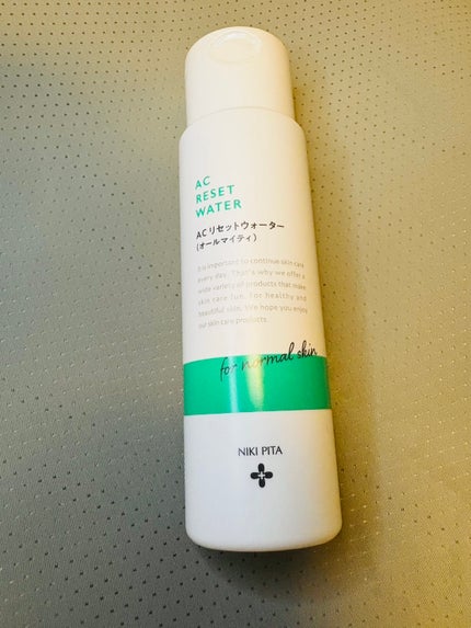 AC リセットウォーター/NIKI PITA/拭き取り化粧水を使ったクチコミ(1枚目)
