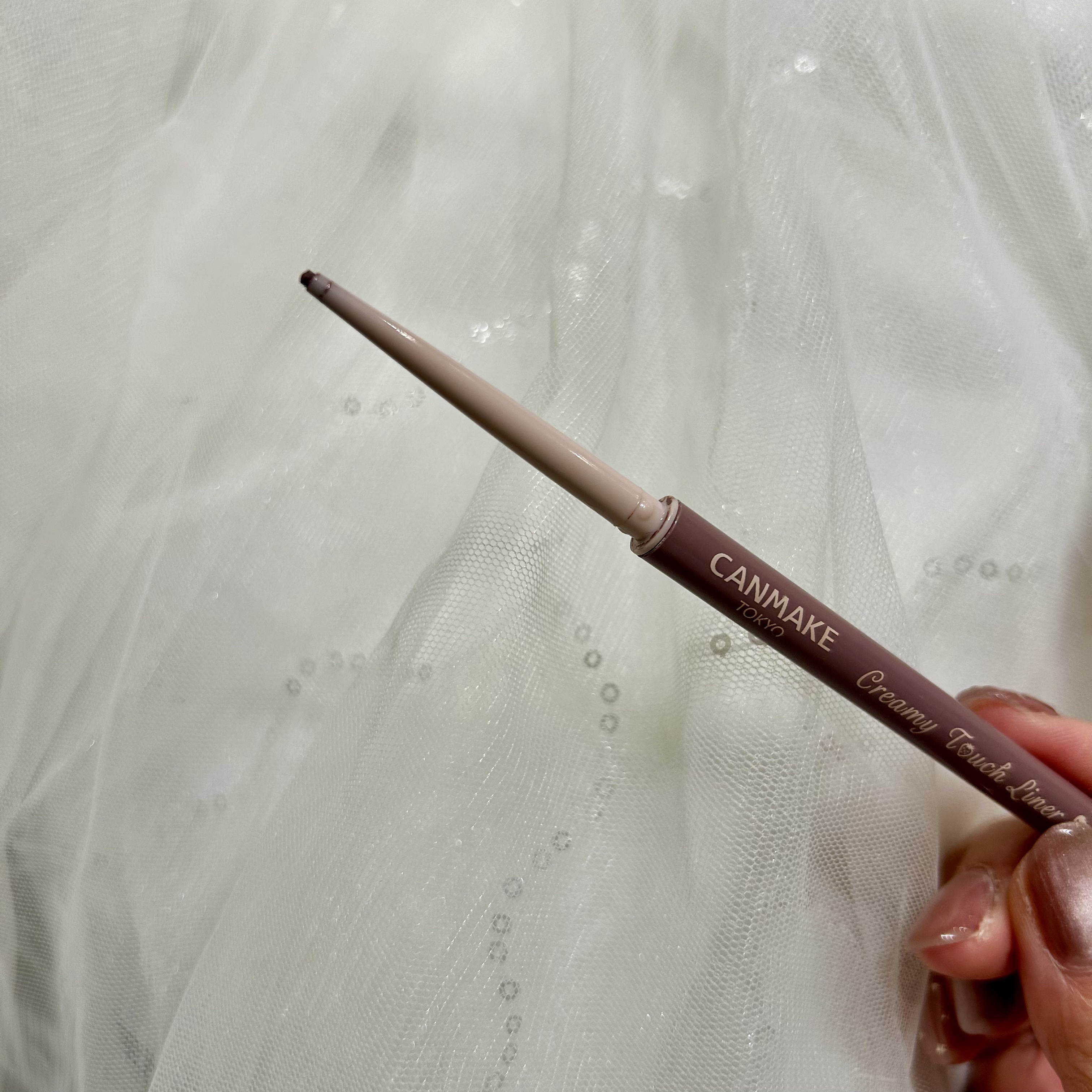 クリーミータッチライナー/キャンメイク/ジェルアイライナーを使ったクチコミ（3枚目）