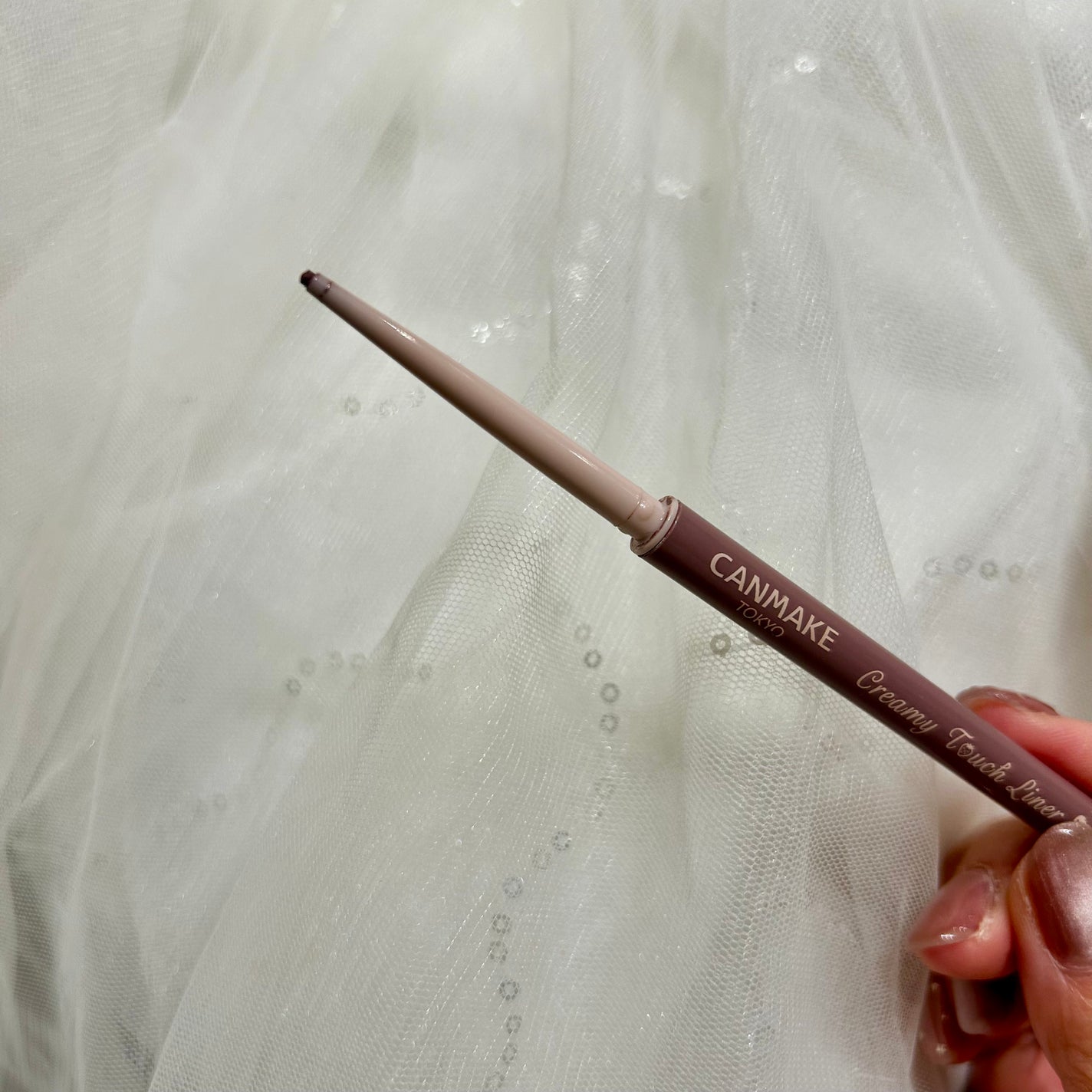 クリーミータッチライナー/キャンメイク/ジェルアイライナーを使ったクチコミ(3枚目)