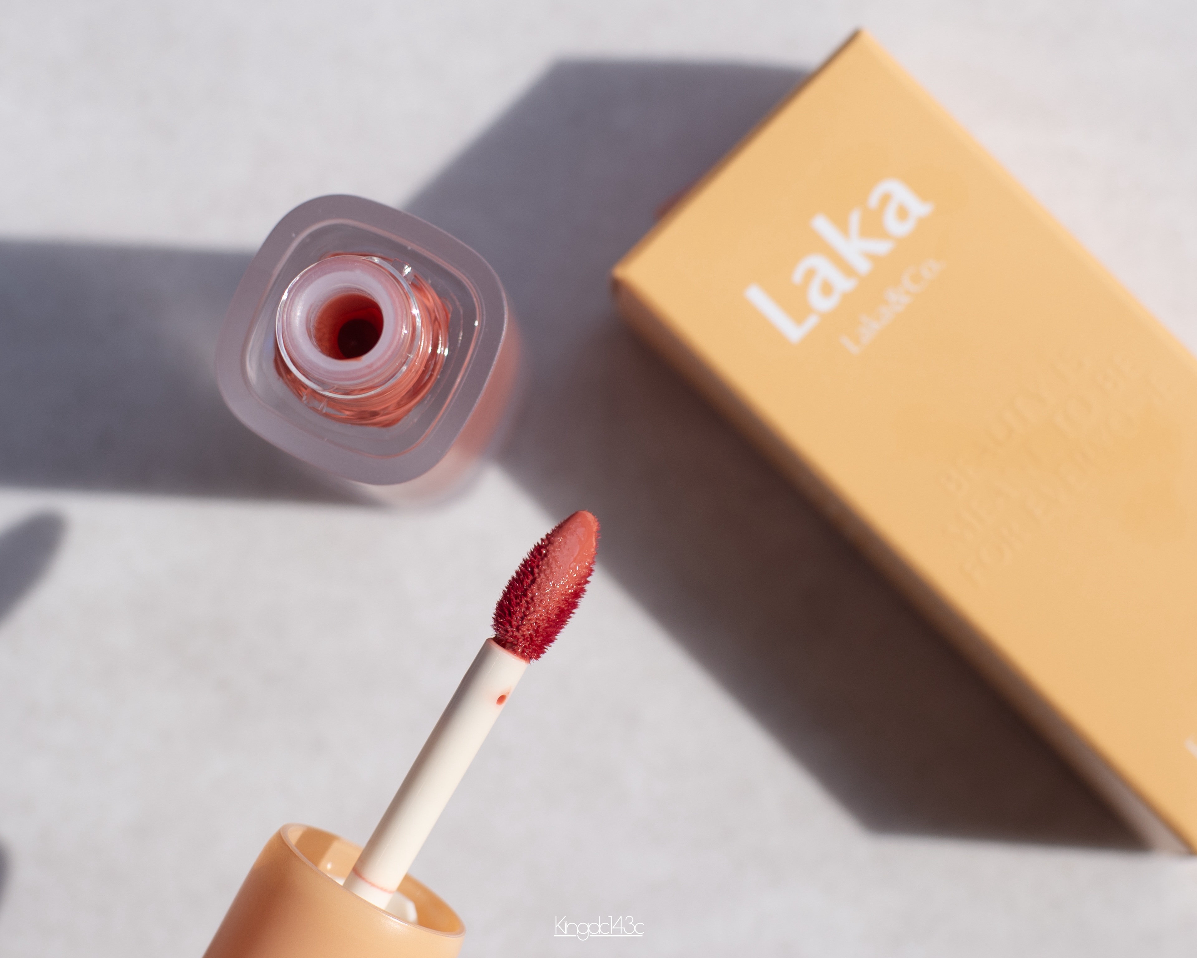 フルーティーグラムティント/Laka/リップティントを使ったクチコミ（2枚目）