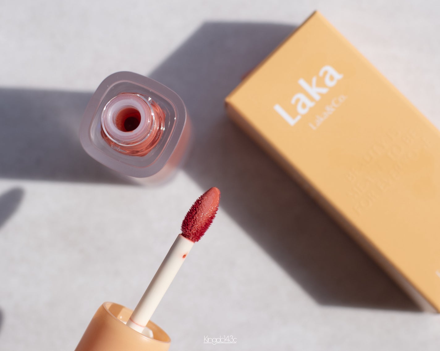 フルーティーグラムティント/Laka/リップティントを使ったクチコミ(2枚目)