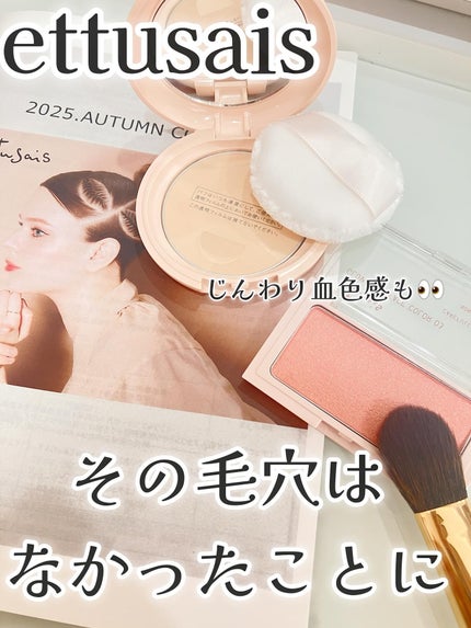 エテュセ スキンケアパウダー (プレスト)/ettusais/プレストパウダーを使ったクチコミ(1枚目)