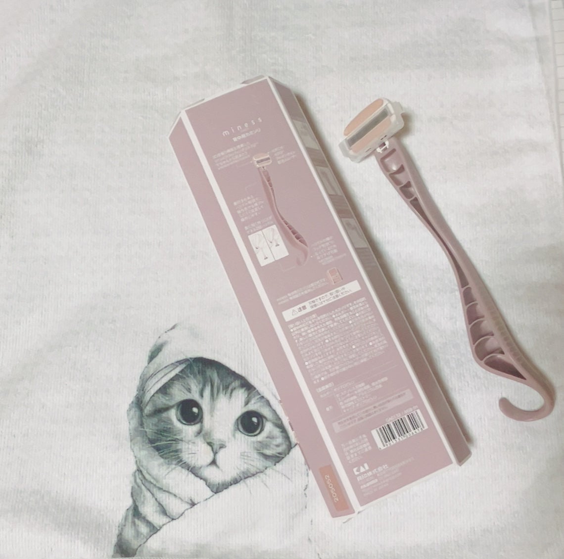 miness 背中用カミソリ/貝印/シェーバーを使ったクチコミ(2枚目)