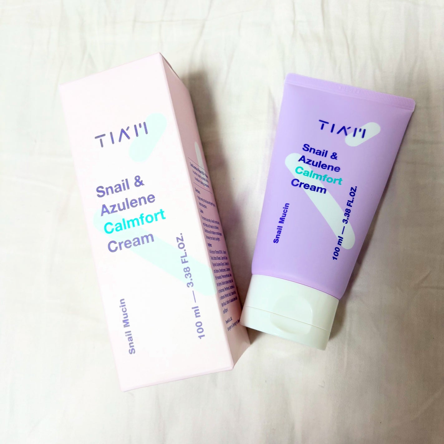 Snail&Azlene カームフォートクリーム/TIAM/フェイスクリームを使ったクチコミ(1枚目)