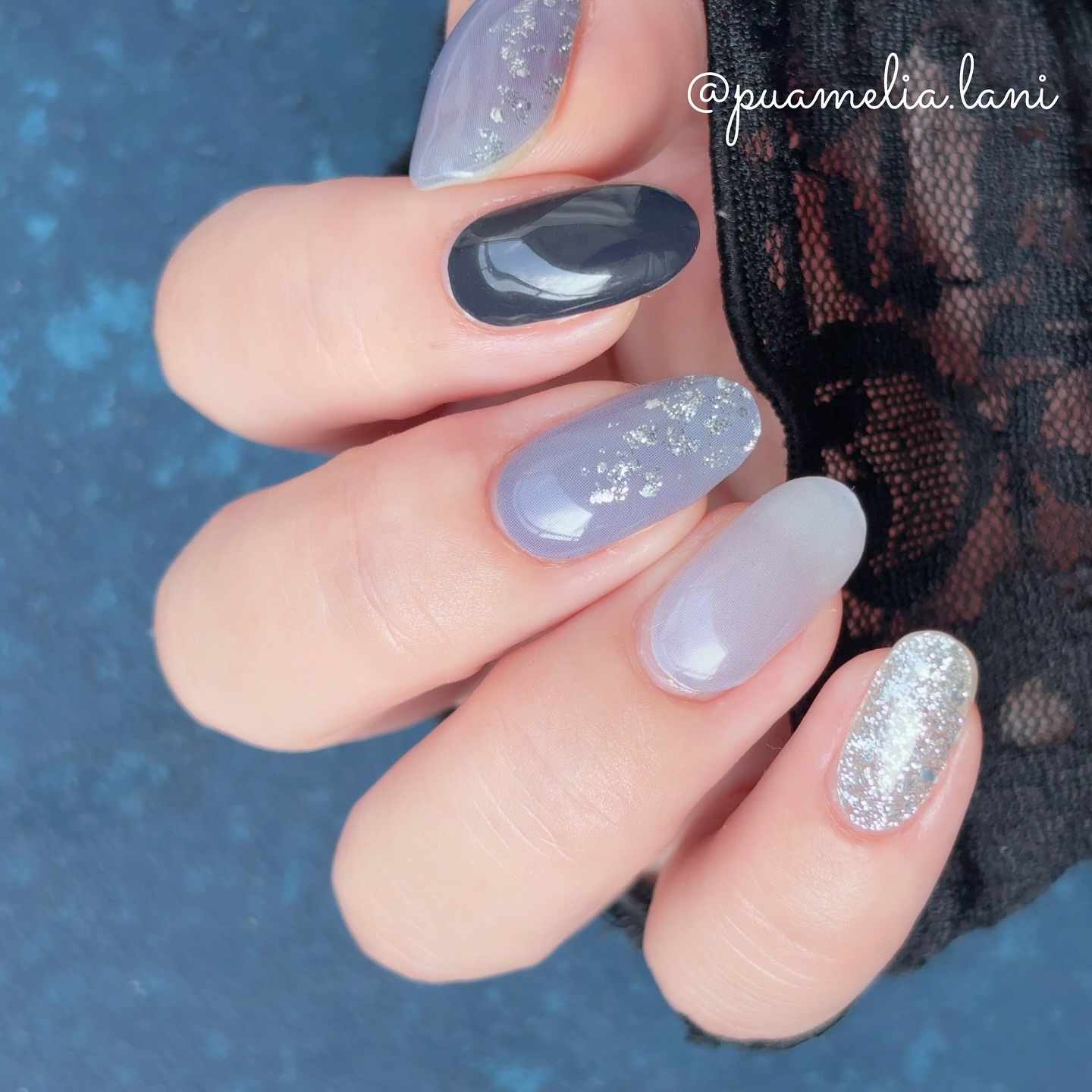 シンデレラネイル（切らなくていいジェルネイルシール）/mmme/ネイルシールを使ったクチコミ（3枚目）