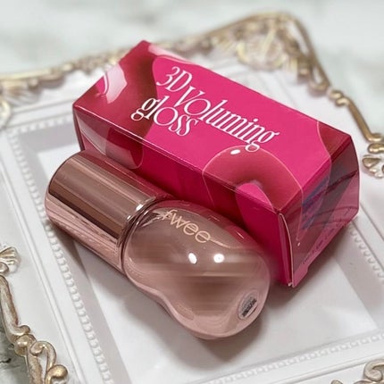 フィー 3Dボリューミンググロス/fwee/リップグロスを使ったクチコミ(1枚目)