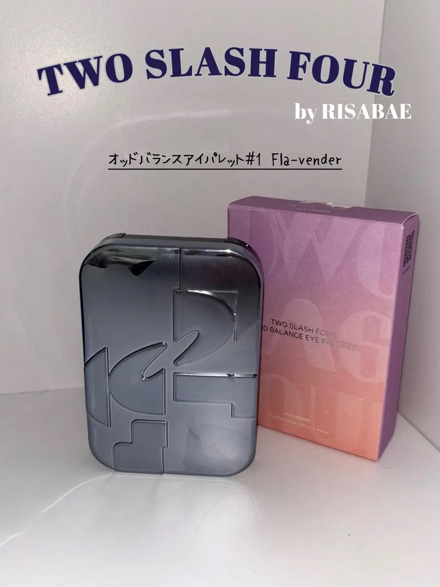 オッドバランスアイパレット/TWO SLASH FOUR/アイシャドウパレットを使ったクチコミ（1枚目）