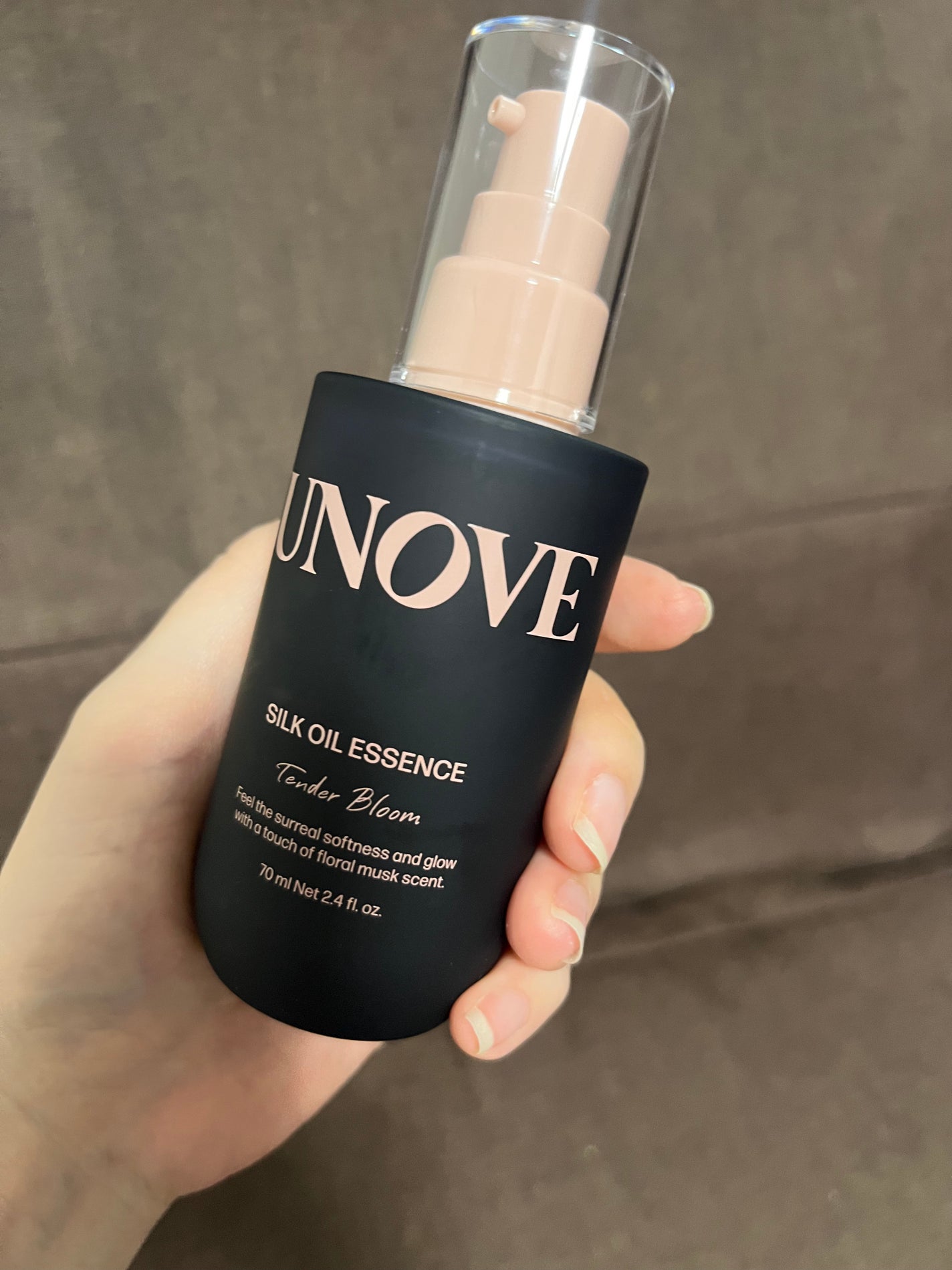 アノブ シルクオイルエッセンス/UNOVE/ヘアオイルを使ったクチコミ(1枚目)