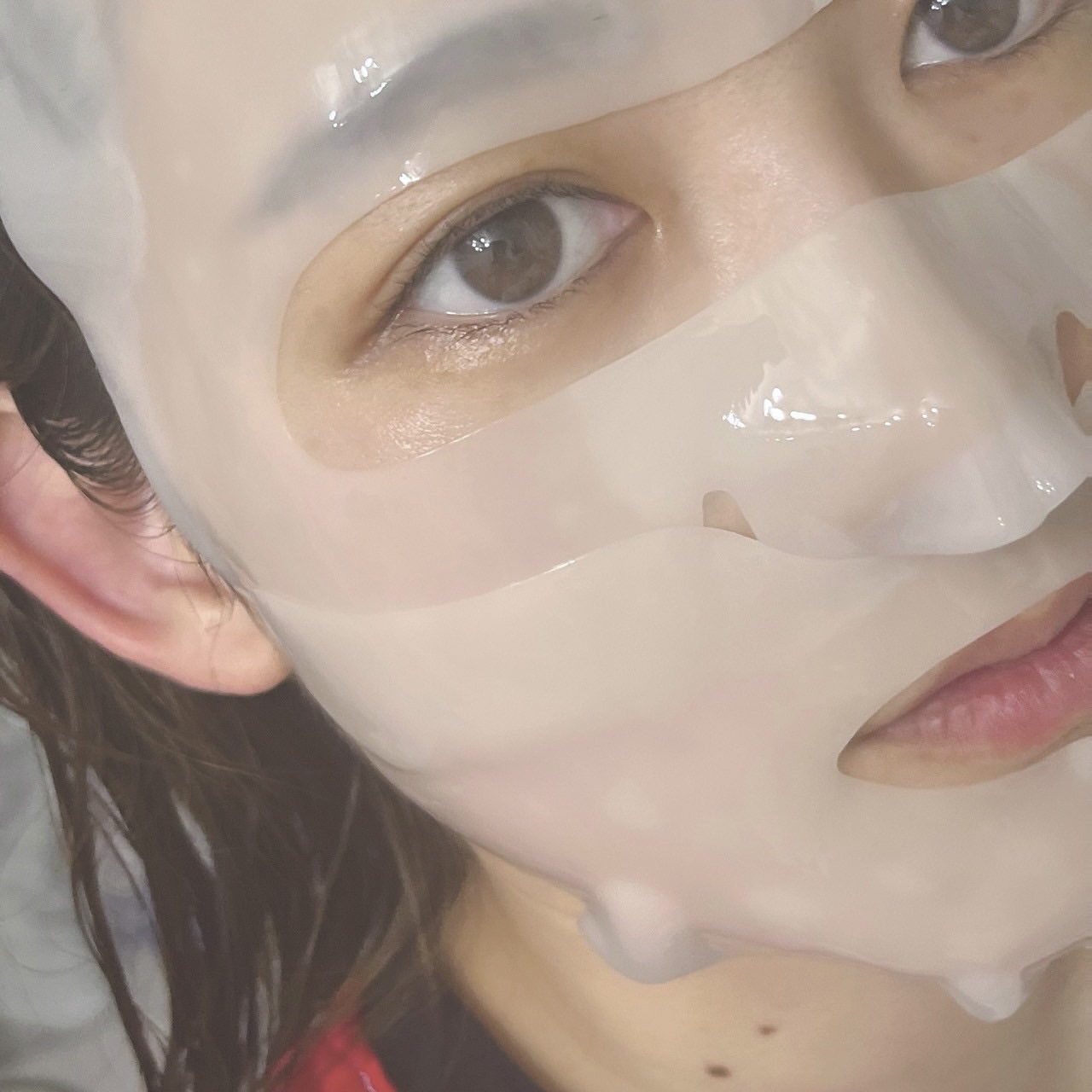 バイオームバリア コラーゲンファーミング ハイドロゲルマスク/UIQ/シートマスク・パックを使ったクチコミ（3枚目）