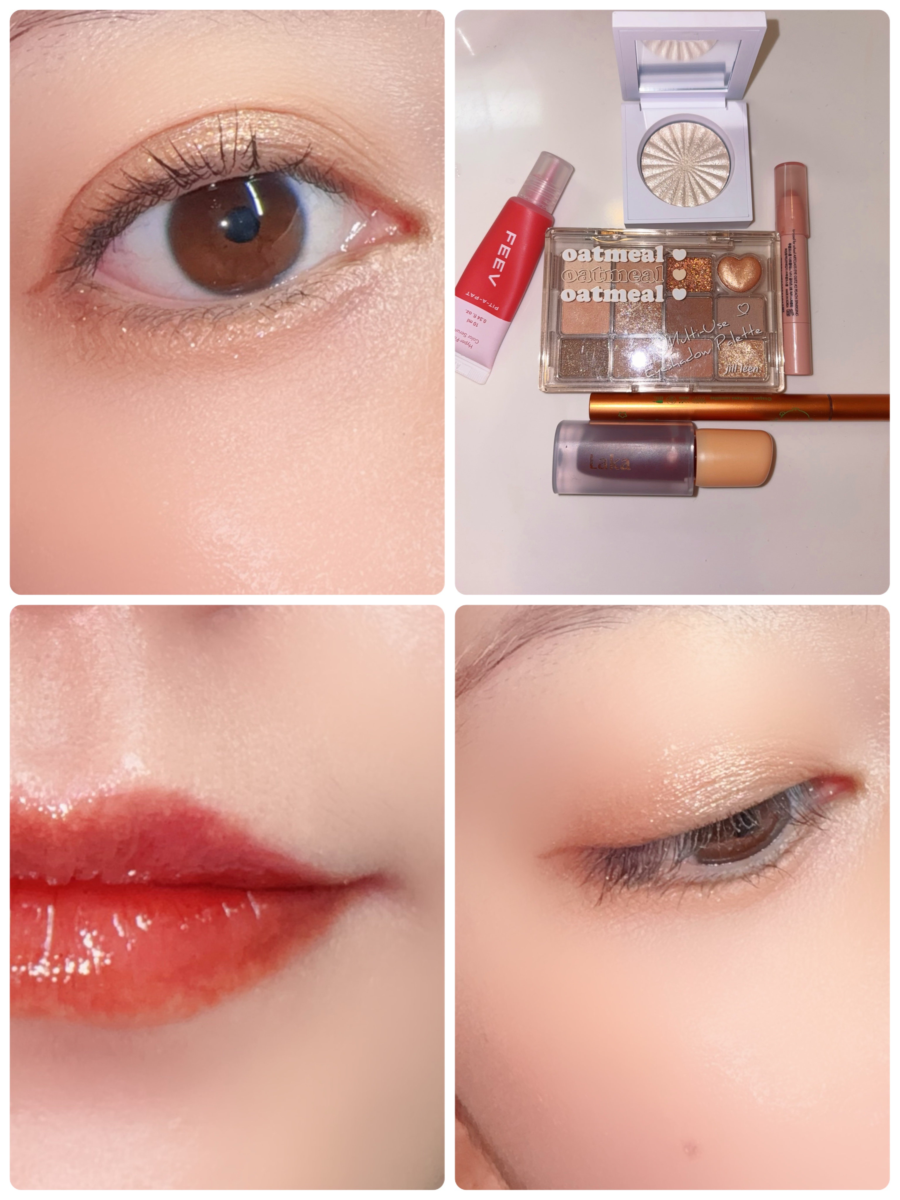 シャイニング12色ミニアイシャドウパレット HT04/jill leen./アイシャドウパレットを使ったクチコミ（1枚目）