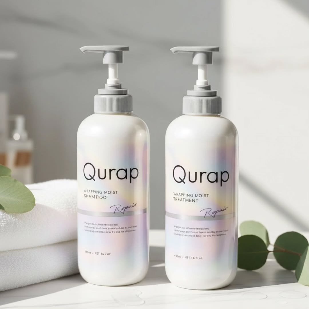 ラッピングモイストシャンプー/トリートメント/Qurap/市販シャンプーを使ったクチコミ(1枚目)