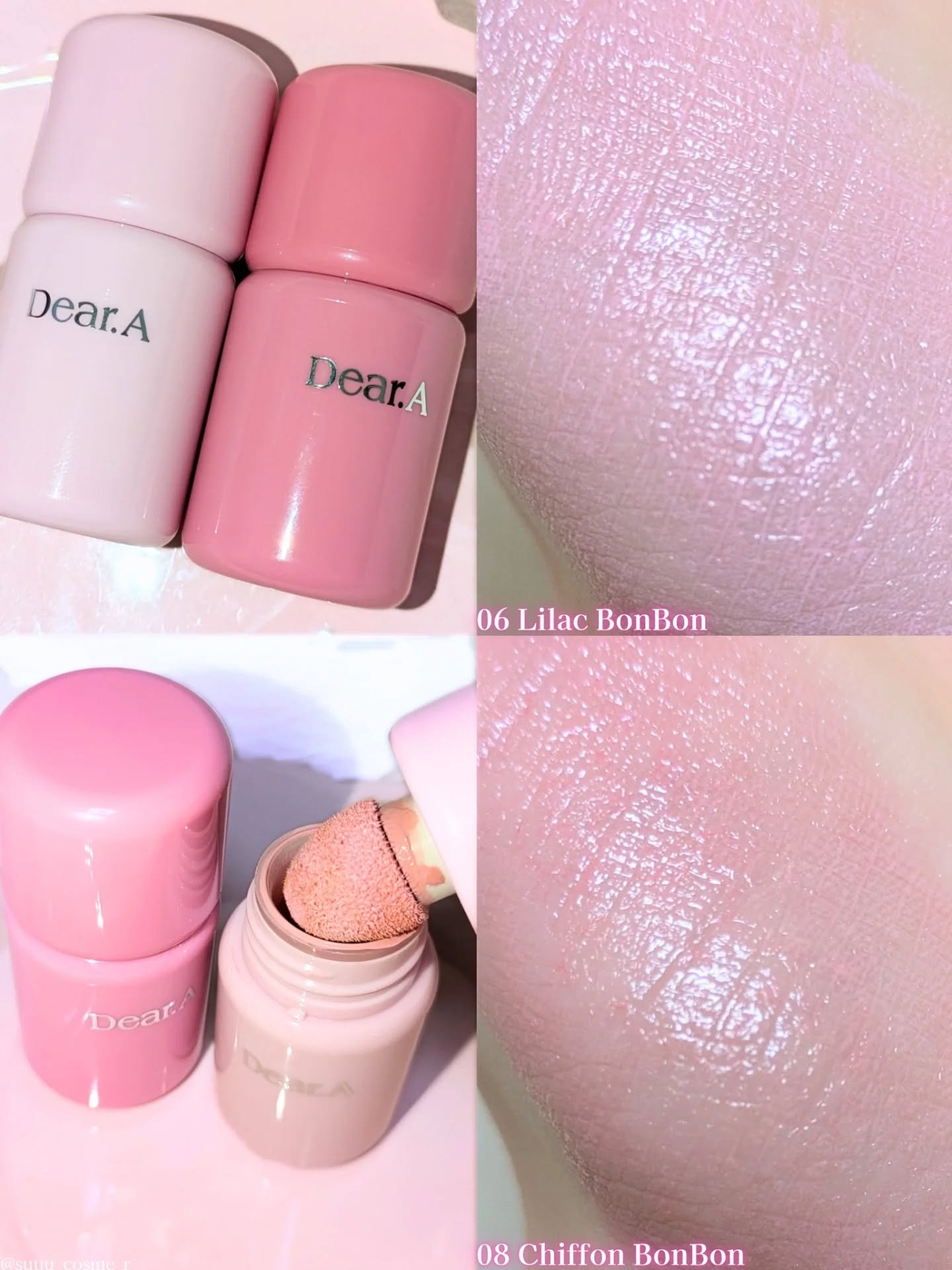 ボンボングロウチーク/Dear.A/リキッドチークを使ったクチコミ（2枚目）