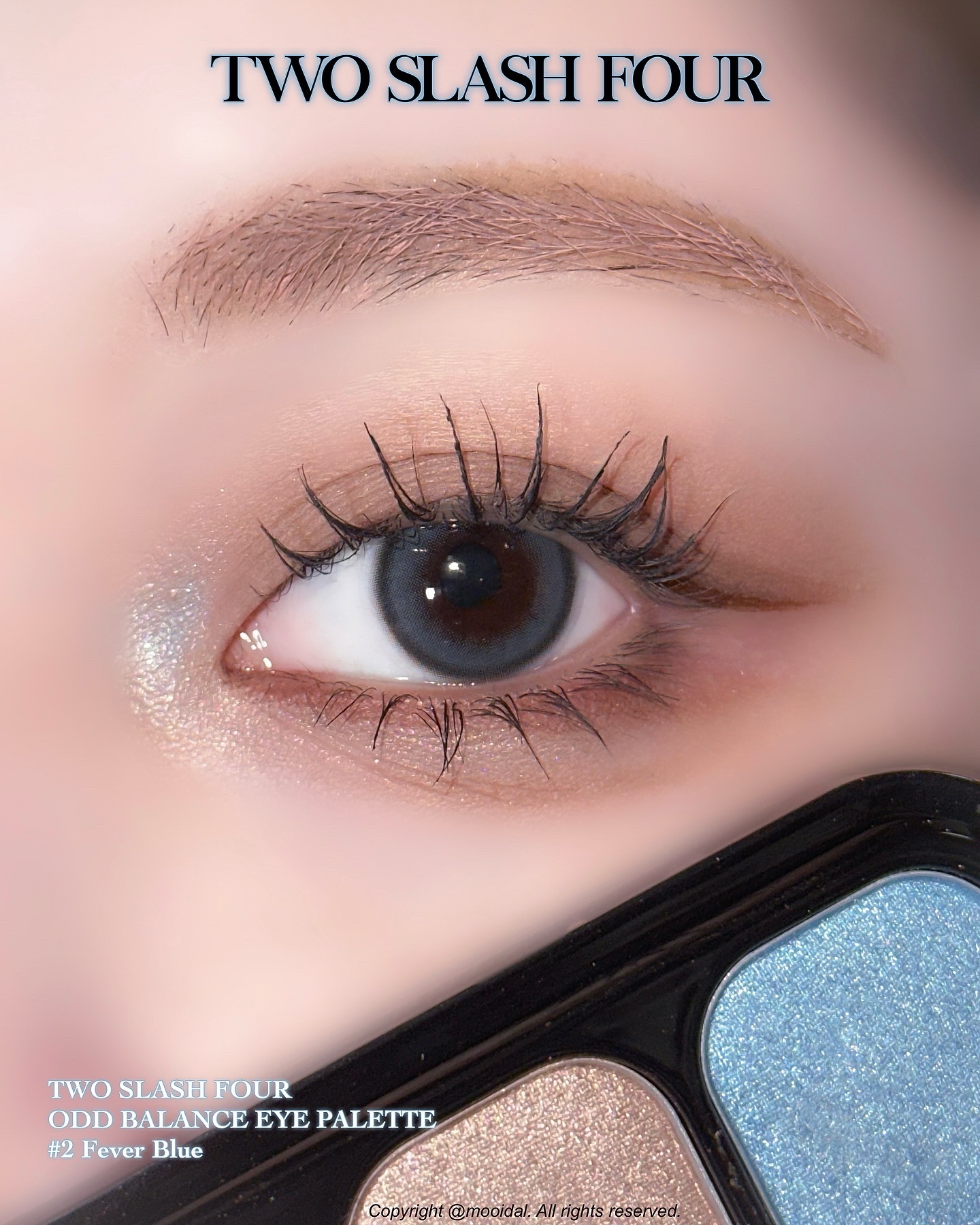 オッドバランスアイパレット/TWO SLASH FOUR/アイシャドウパレットを使ったクチコミ（1枚目）