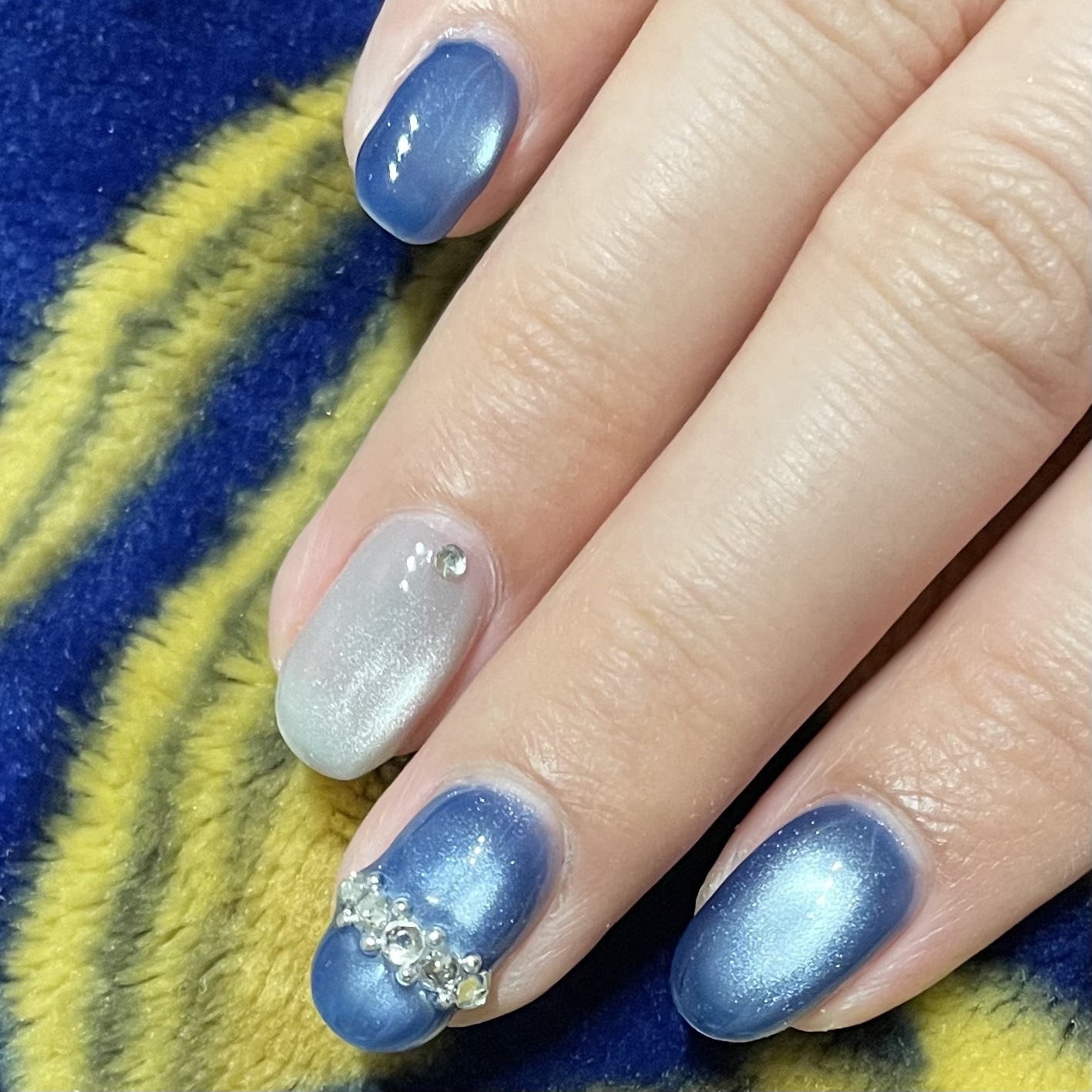 プレミアムノーワイプトップジェル/ネイル工房/ジェルネイルを使ったクチコミ（2枚目）