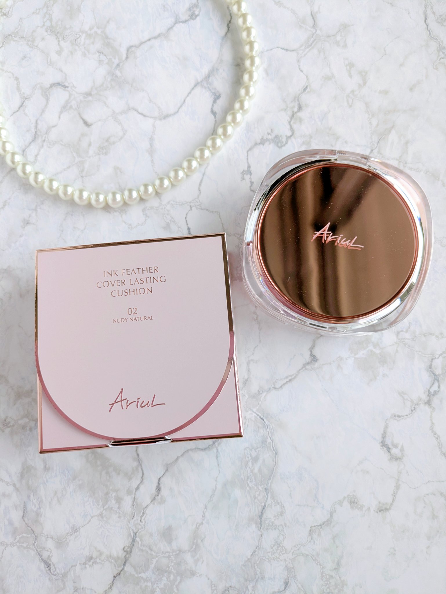 アリウル インクフェザーカバーラスティングクッション/Ariul/クッションファンデーションを使ったクチコミ（3枚目）