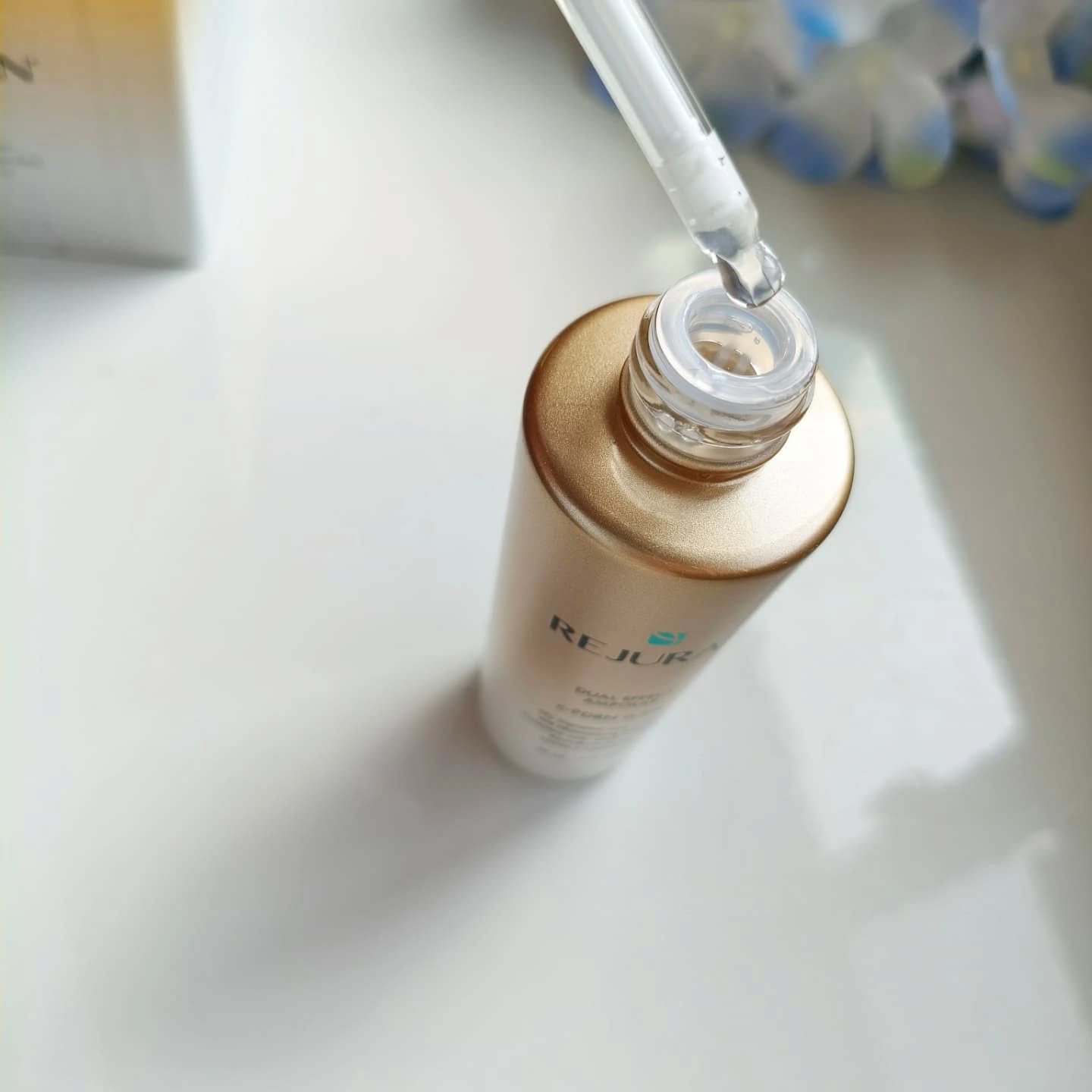 REJURAN デュアル エフェクト アンプル 30mL/REJURAN COSMETICS/美容液を使ったクチコミ（3枚目）