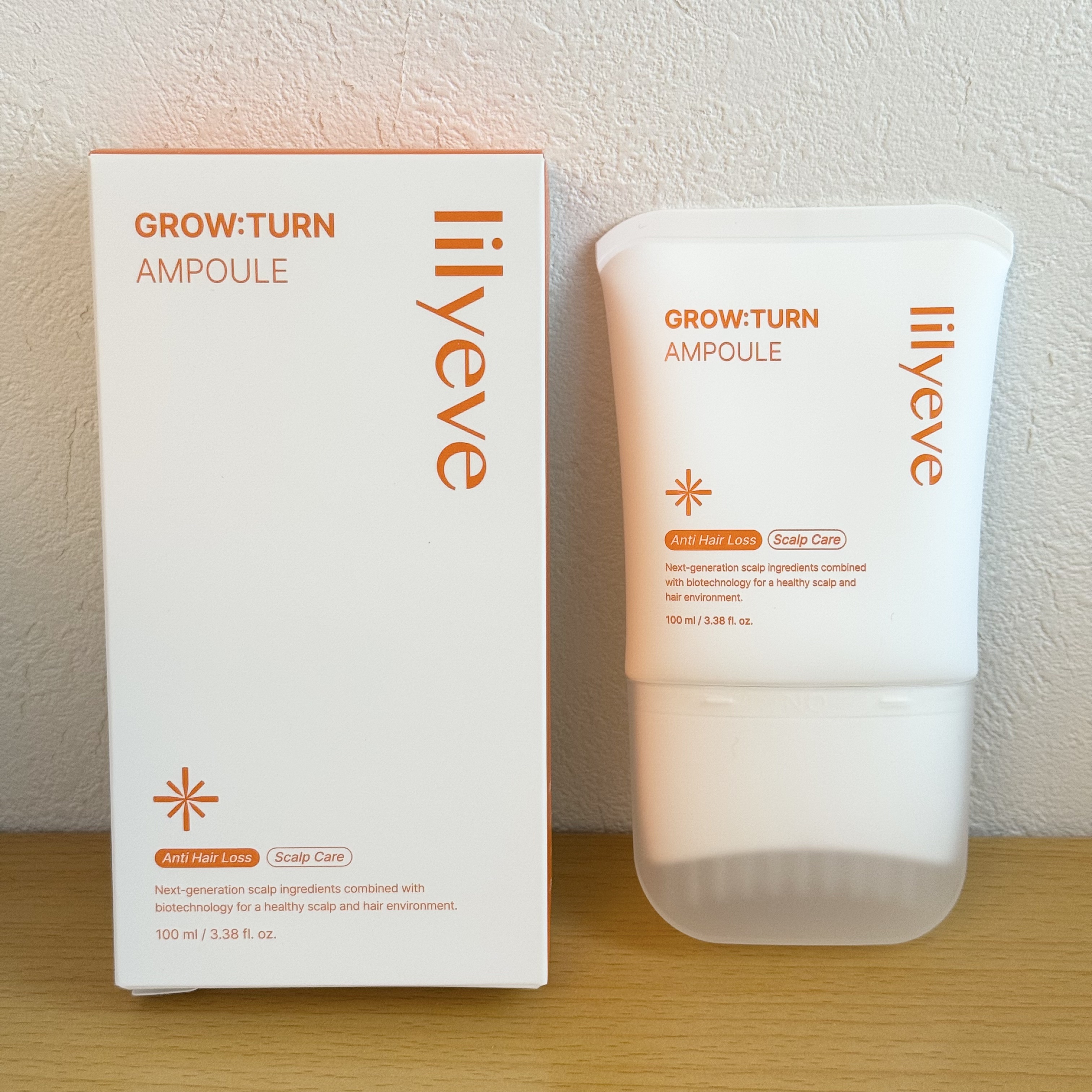 グローターン 100ml/リリーイブ/頭皮ローションを使ったクチコミ（1枚目）