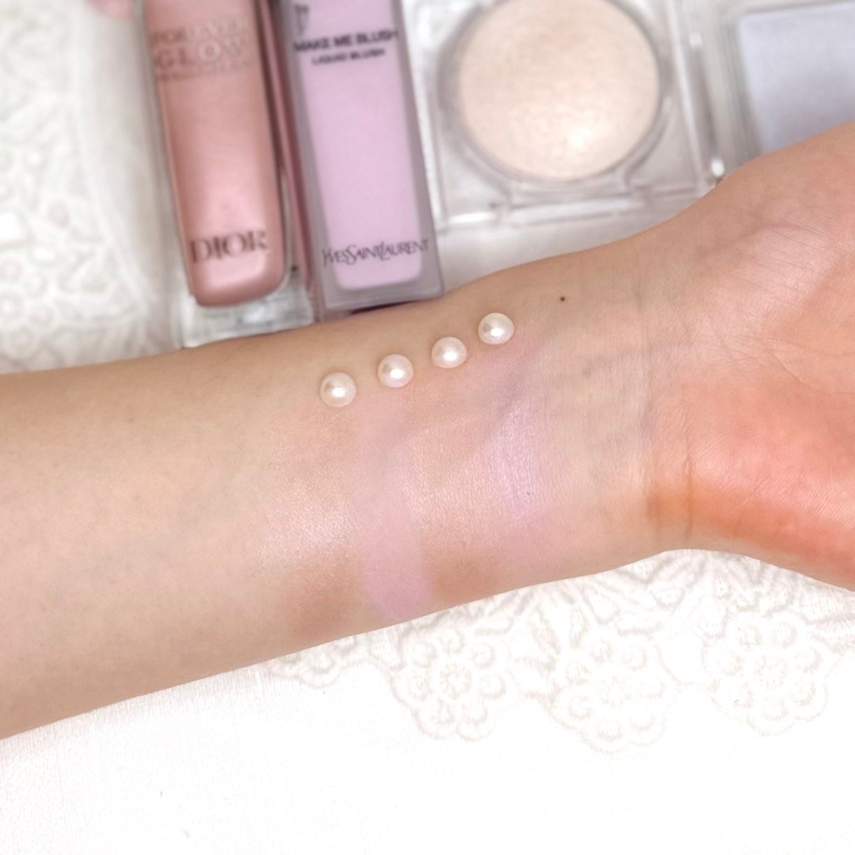 ディオールスキン フォーエヴァー グロウ マキシマイザー/Dior/ハイライトを使ったクチコミ(3枚目)