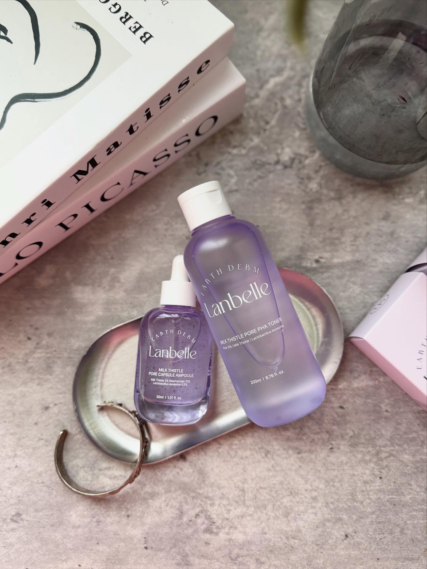 ミルクシスルポアカプセルアンプル/LANBELLE/美容液を使ったクチコミ（2枚目）