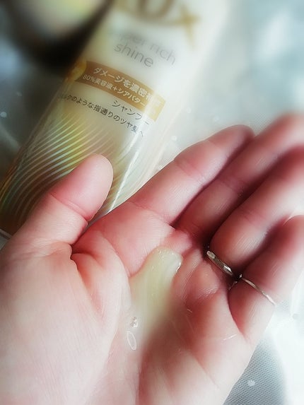 スーパーリッチシャイン ダメージリペア 補修シャンプー / 補修コンディショナー/LUX/市販シャンプーを使ったクチコミ(3枚目)