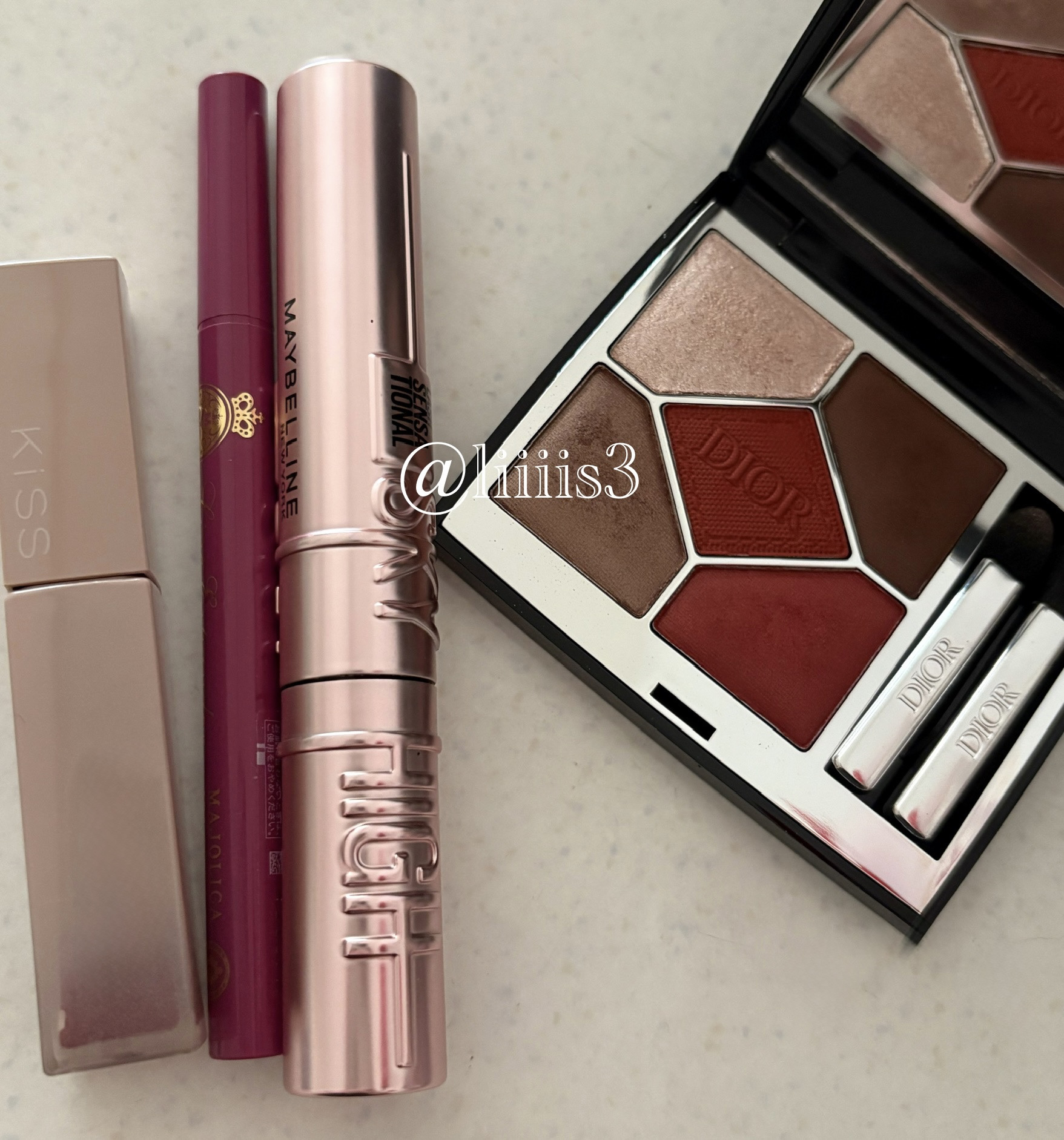 ディオールショウ サンク クルール 673 レッド タータン/Dior/アイシャドウを使ったクチコミ（1枚目）