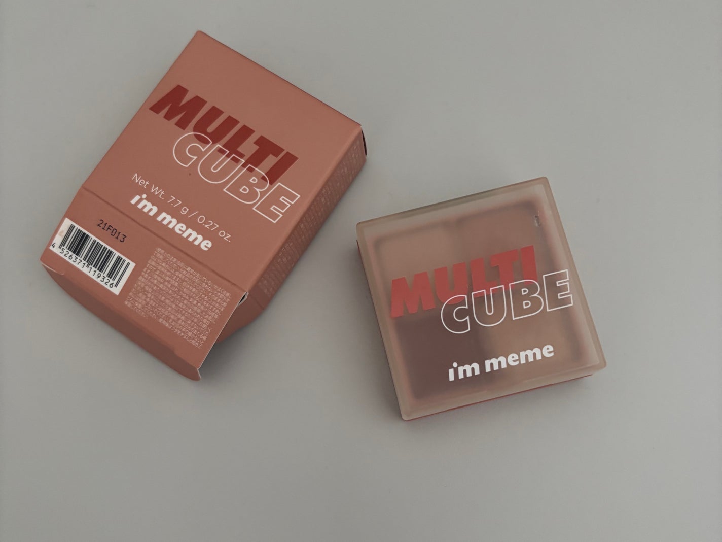マルチキューブ/i’m meme/アイシャドウパレットを使ったクチコミ(2枚目)
