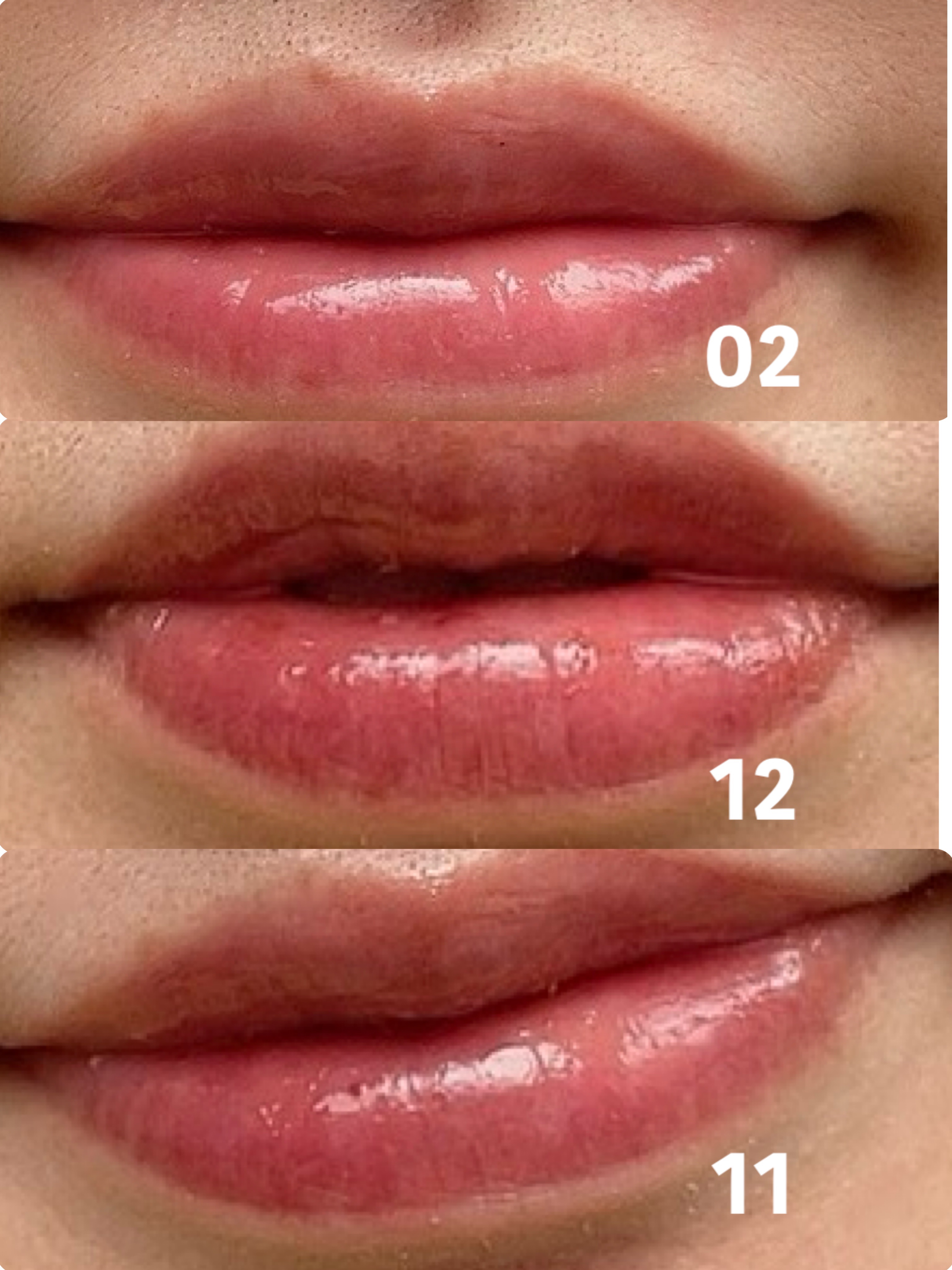 ドットオンムードワンウェイグロイティント/Heart Percent/リップティントを使ったクチコミ（3枚目）