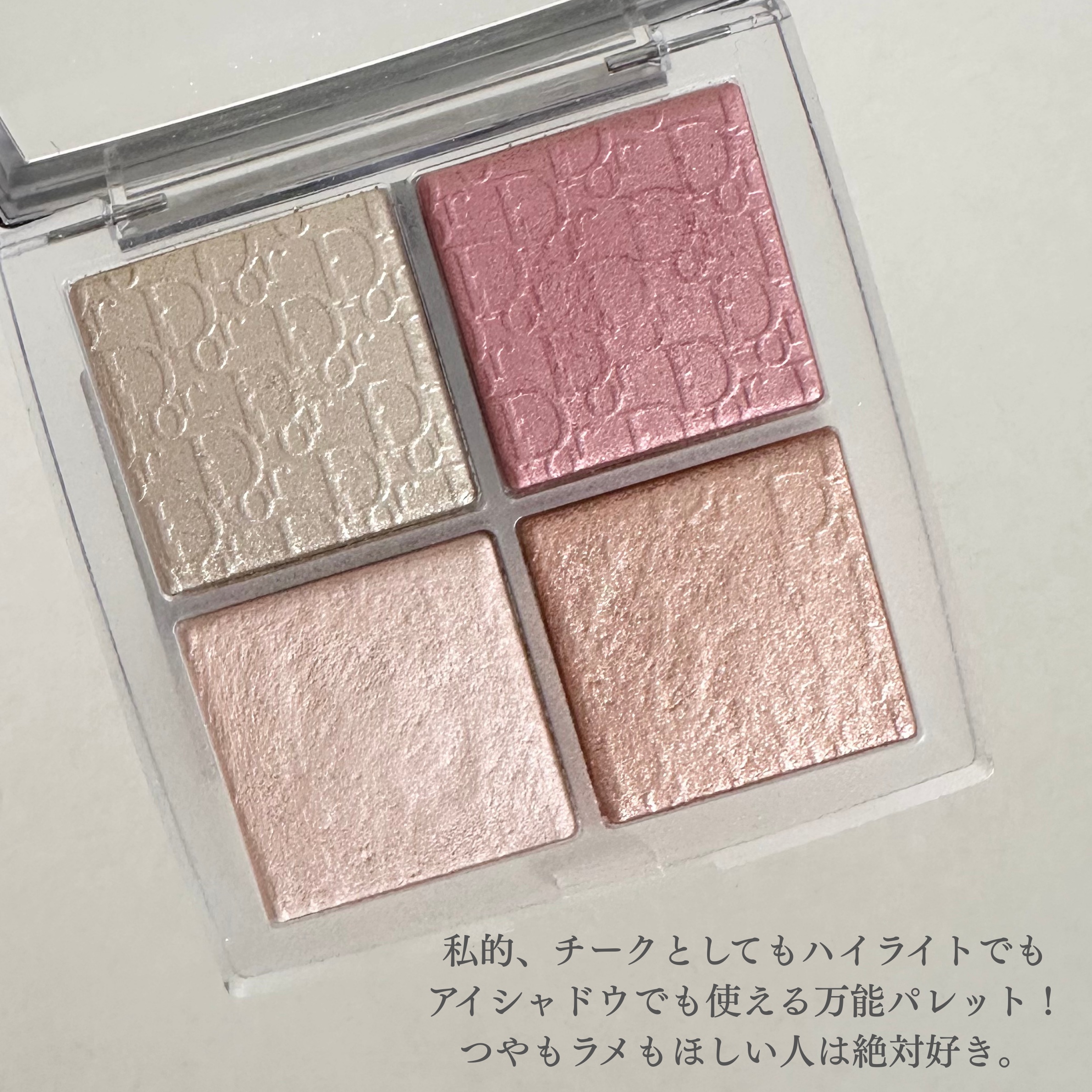 ディオール バックステージ フェイス グロウ パレット 004