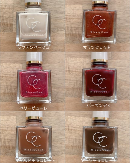 グロッシーコート シフォンベージュ/スキューズミー/オールインワンネイルを使ったクチコミ(2枚目)