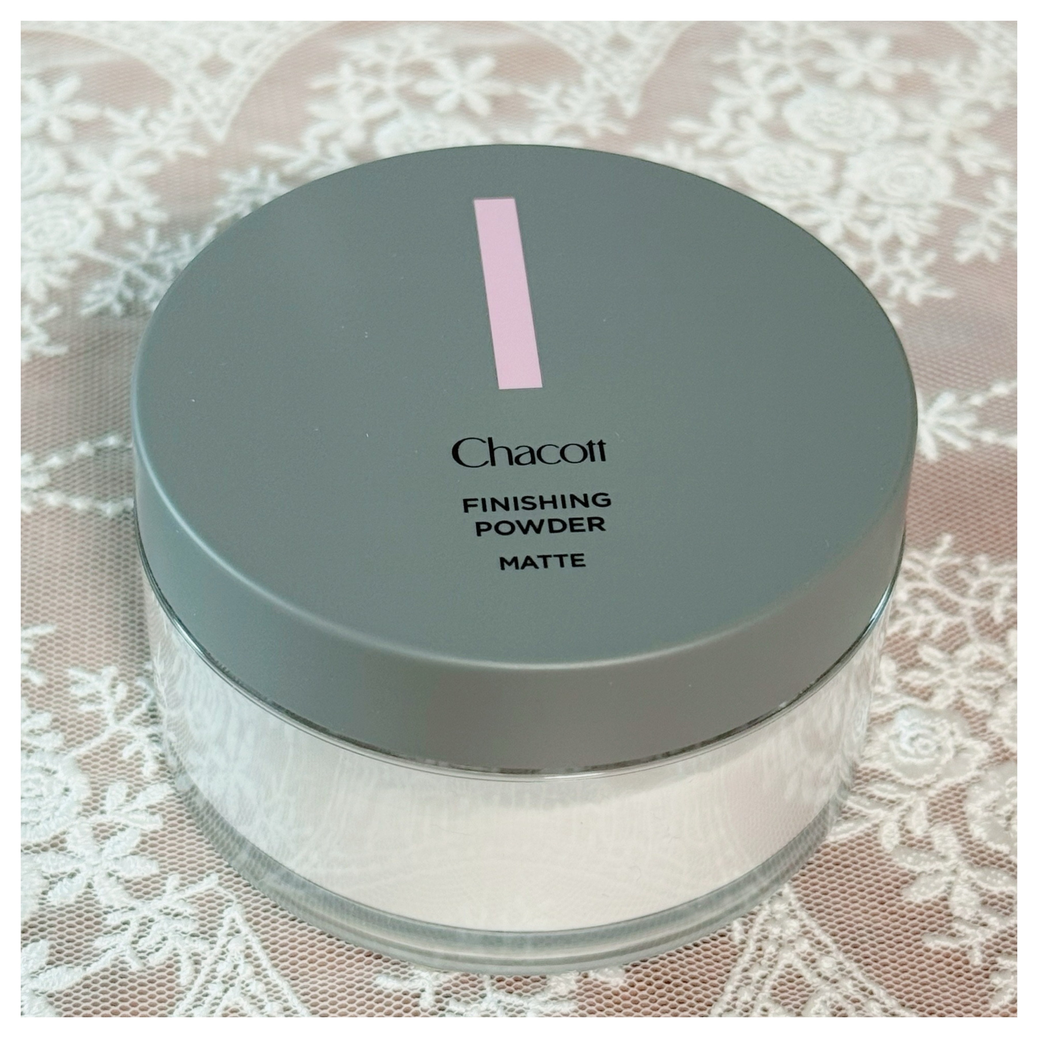 フィニッシングパウダー マット/チャコット・コスメティクス/ルースパウダーを使ったクチコミ（2枚目）