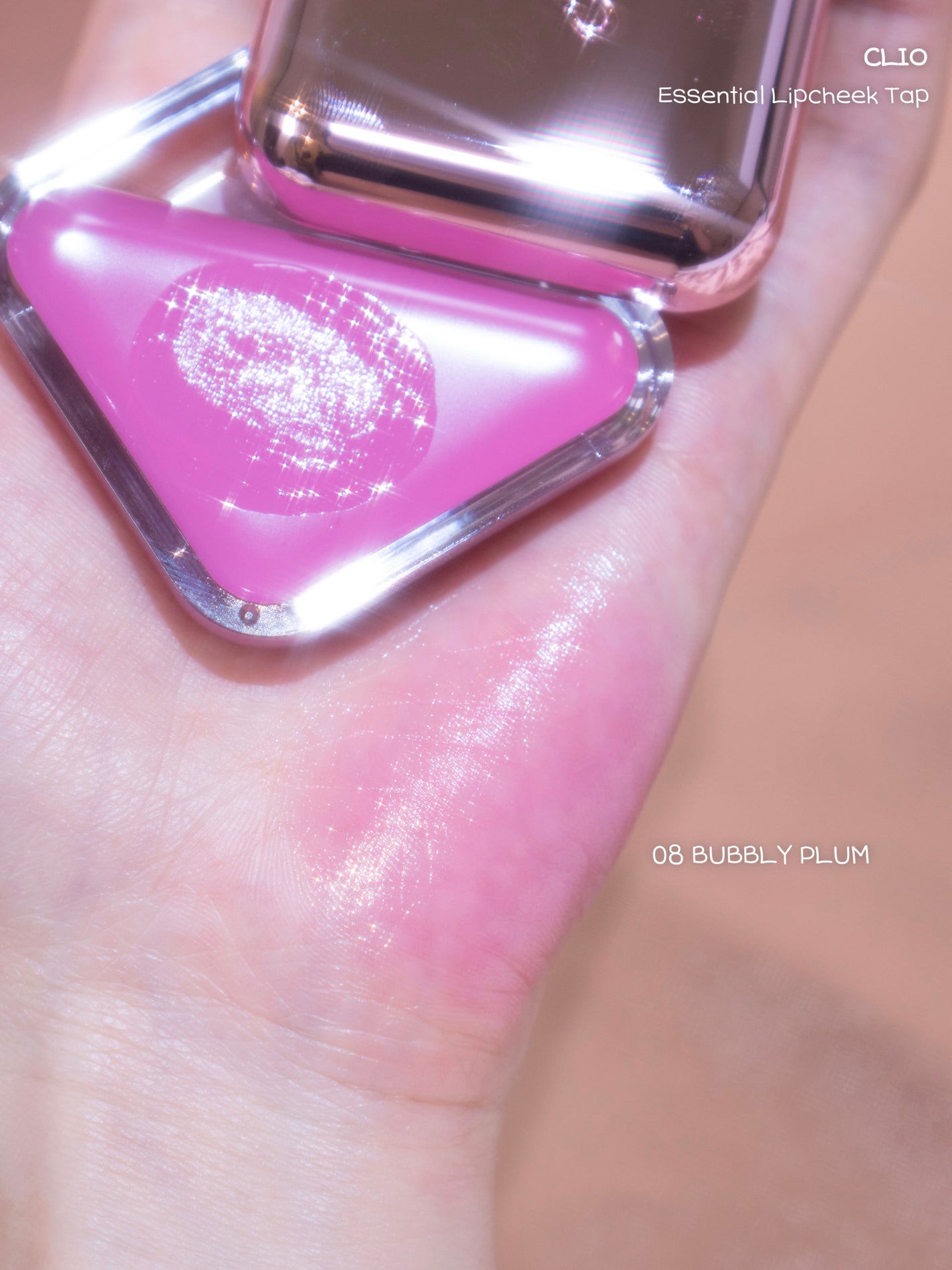 エッセンシャル リップチーク タップ/CLIO/ジェル・クリームチークを使ったクチコミ(4枚目)