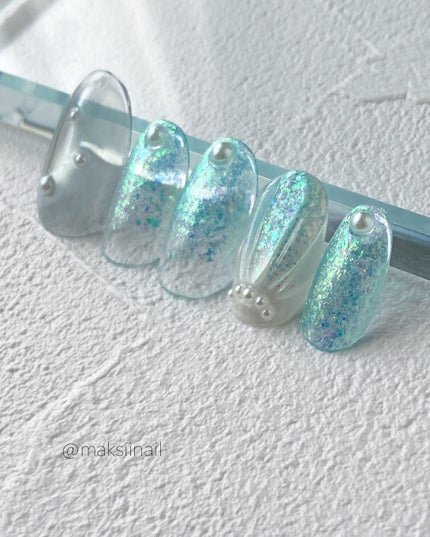 アクアスパーク/ネイル工房/ジェルネイルを使ったクチコミ(4枚目)