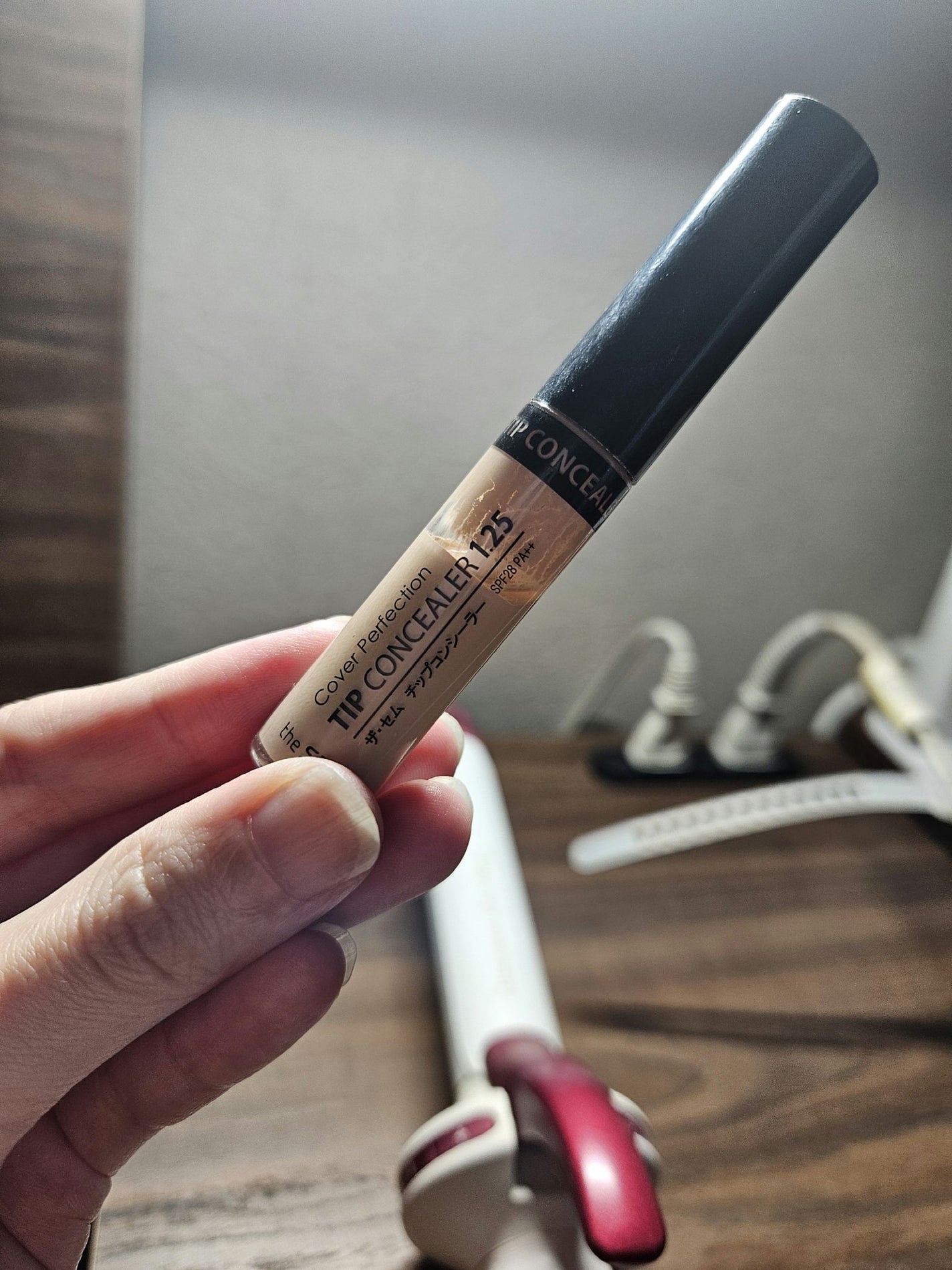 カバーパーフェクション チップコンシーラー/the SAEM/リキッドコンシーラーを使ったクチコミ(1枚目)