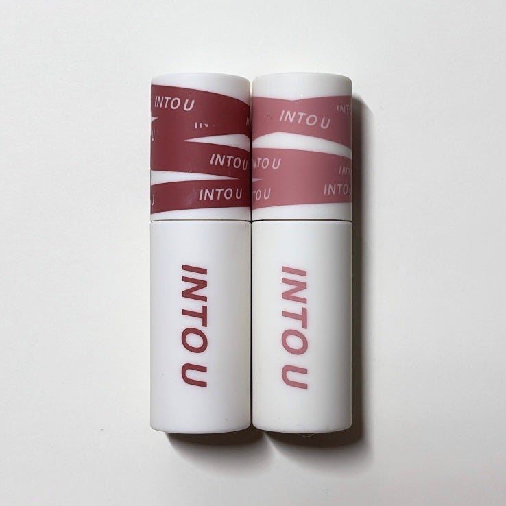 スーパーマットリップ&チークマッド/INTO U/口紅を使ったクチコミ(1枚目)