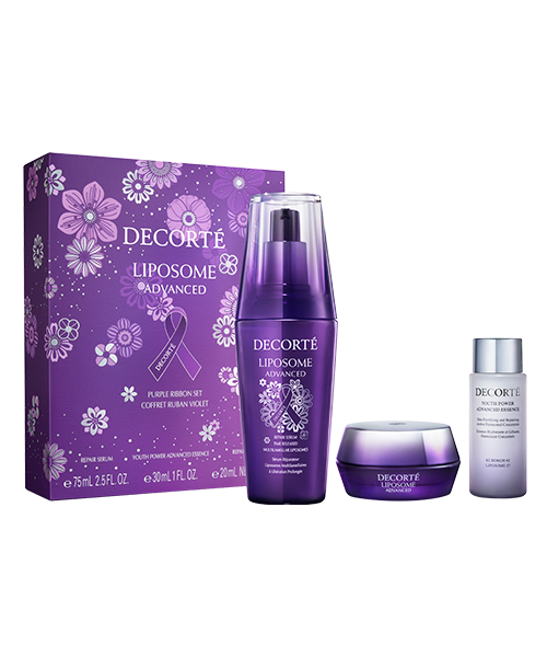 コスメデコルテ リポソーム アドバンスト リペアセラム パープルリボン セット 2025 / DECORTÉ
