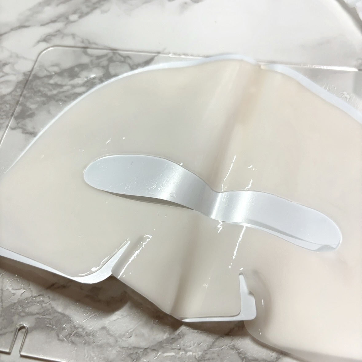 バイオームバリア コラーゲンファーミング ハイドロゲルマスク/UIQ/シートマスク・パックを使ったクチコミ（3枚目）