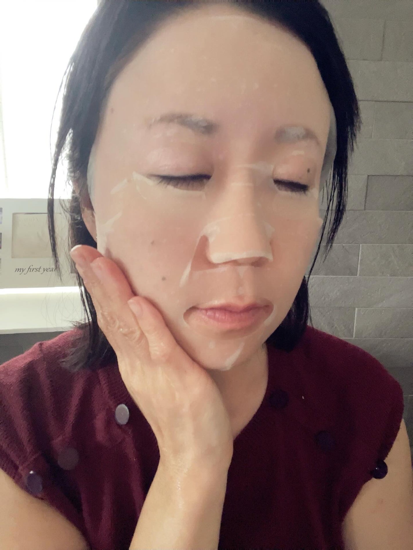 ごめんね素肌 いつのまにマスク/クリアターン/シートマスク・パックを使ったクチコミ(3枚目)