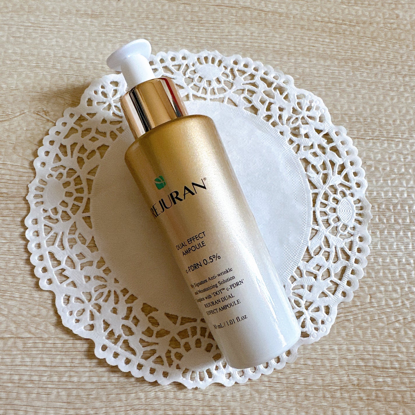 REJURAN ãã¥ã¢ã«ãšãã§ã¯ãã¢ã³ãã« 30ml/REJURAN COSMETICS/çŸå®¹æ¶²ã䜿ã£ãã¯ãã³ãïŒ3æç®ïŒ