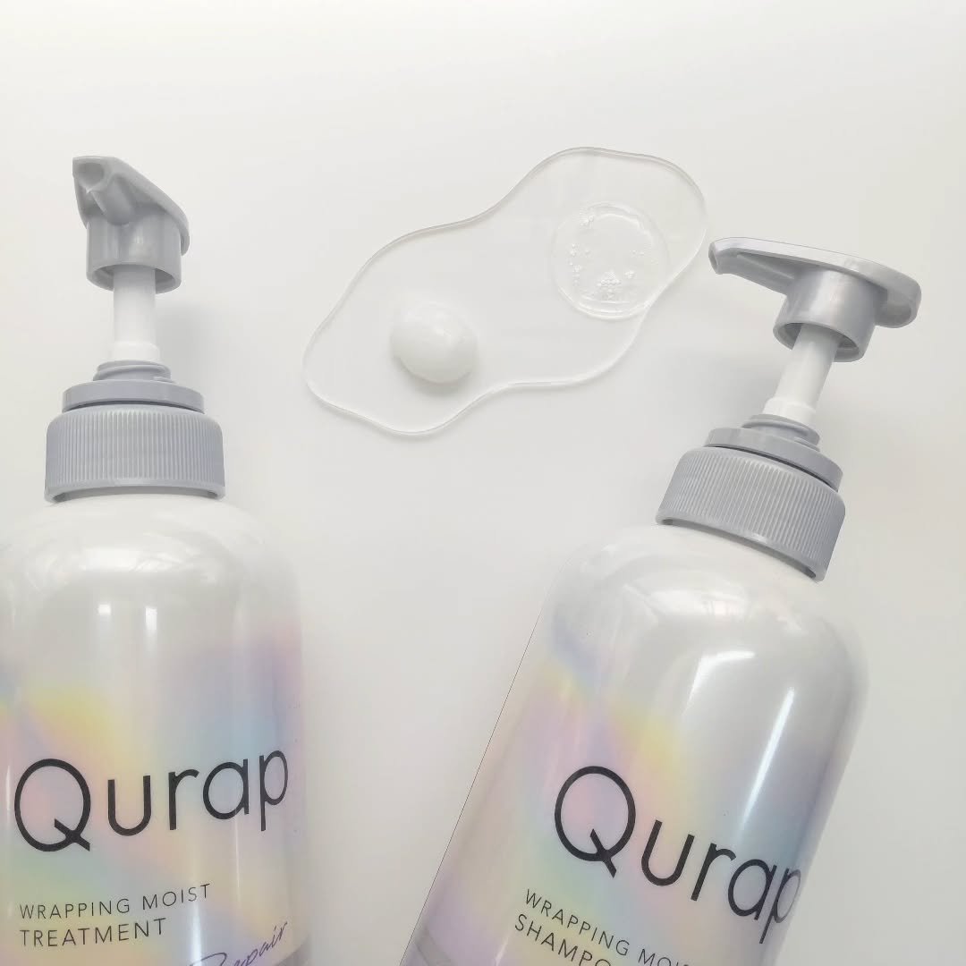 ラッピングモイストシャンプー/トリートメント/Qurap/市販シャンプーを使ったクチコミ（2枚目）