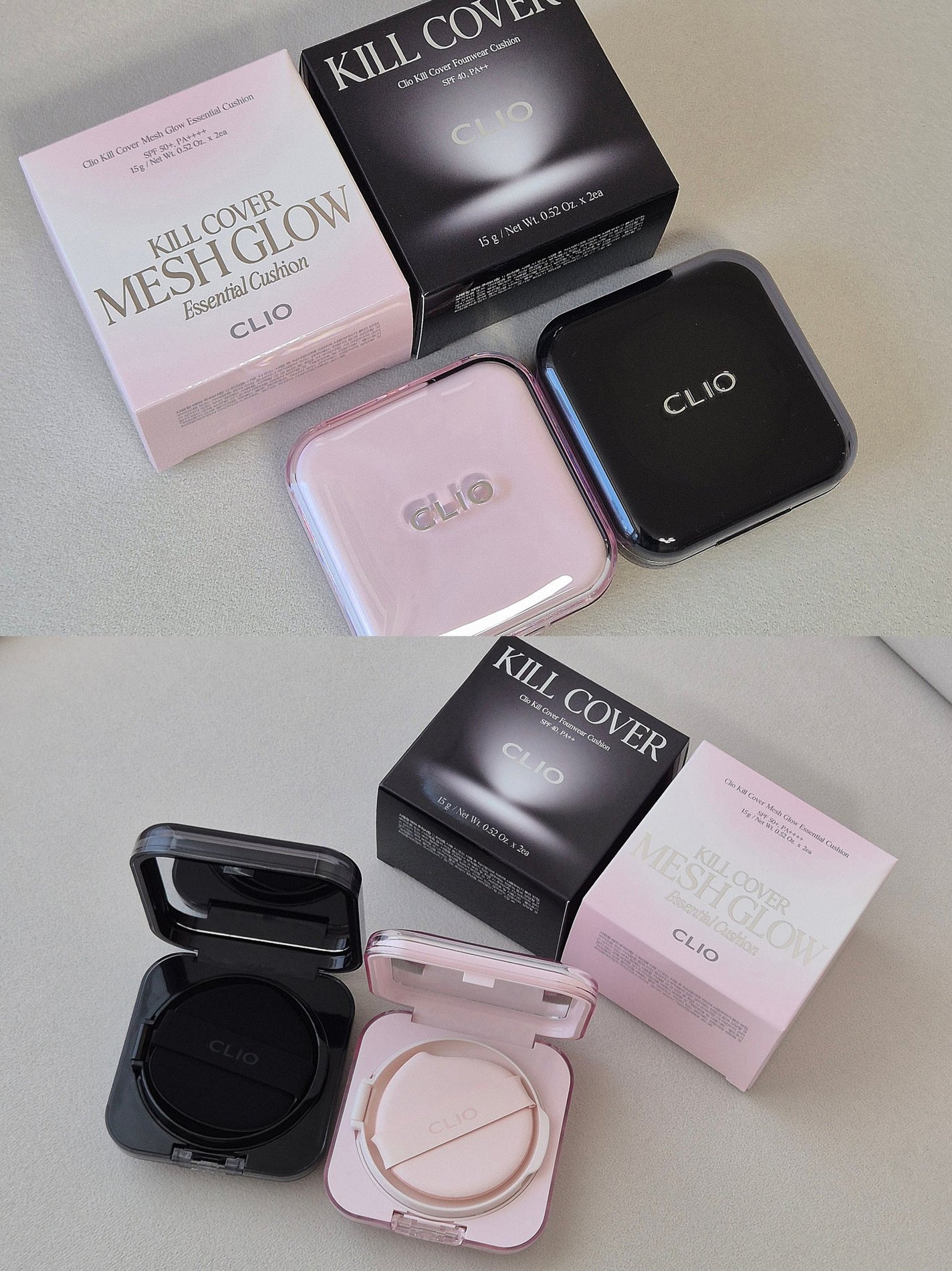 キルカバー メッシュ グロウ エッセンシャル クッション/CLIO/クッションファンデーションを使ったクチコミ(1枚目)