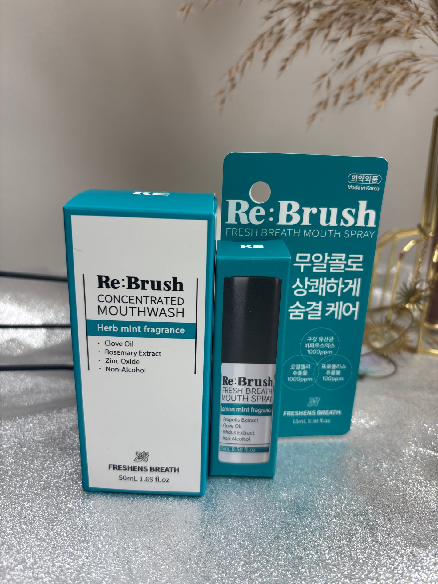 口臭除去クローブ濃縮マウスウォッシュ/Re:Brush/マウスウォッシュ・スプレーを使ったクチコミ(2枚目)