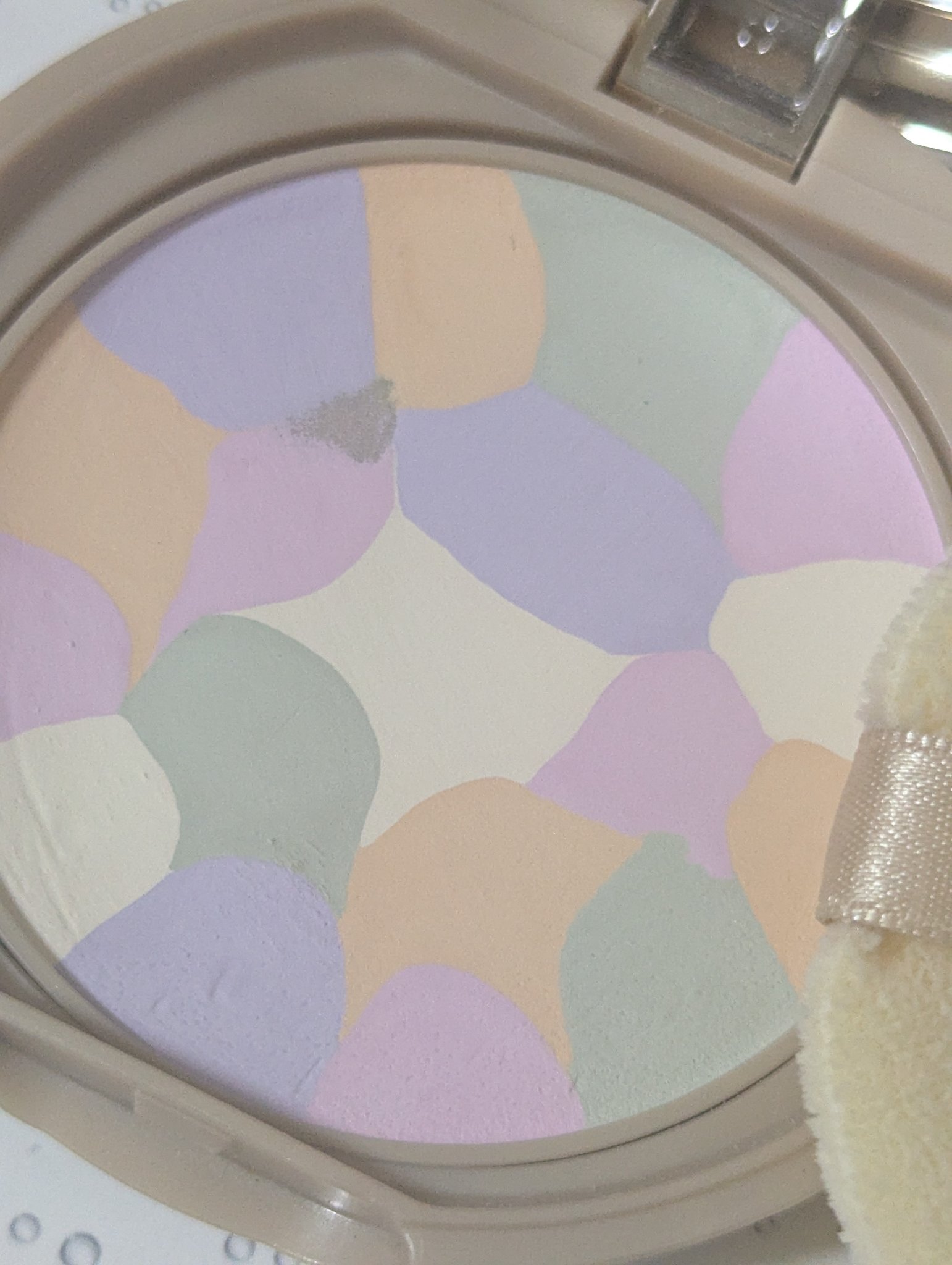 マシュマロフィニッシュパウダー　～Abloom～/キャンメイク/プレストパウダーを使ったクチコミ（3枚目）