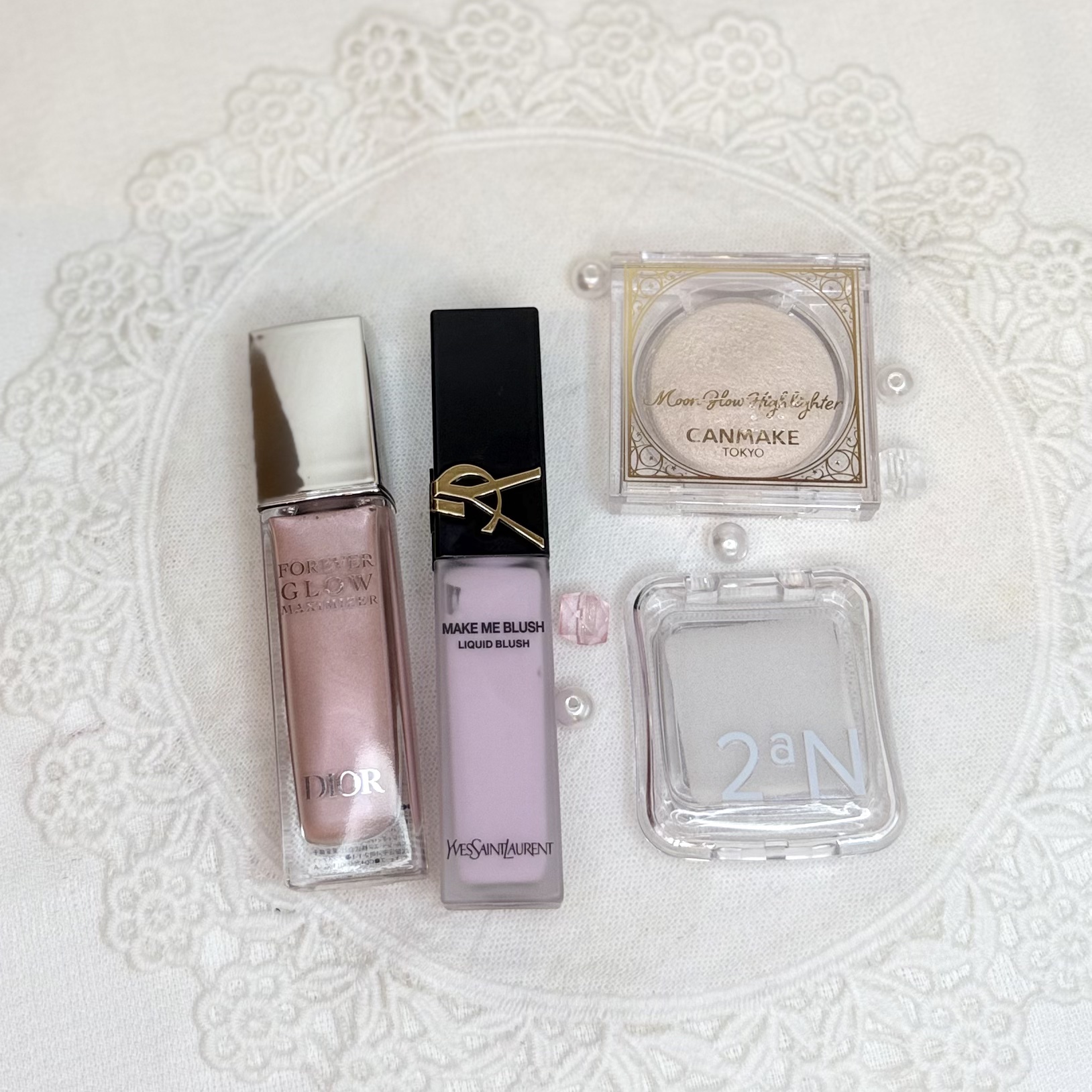 ＹＳＬ メイクミーブラッシュ リキッド /YVES SAINT LAURENT BEAUTE/リキッドチークを使ったクチコミ（1枚目）